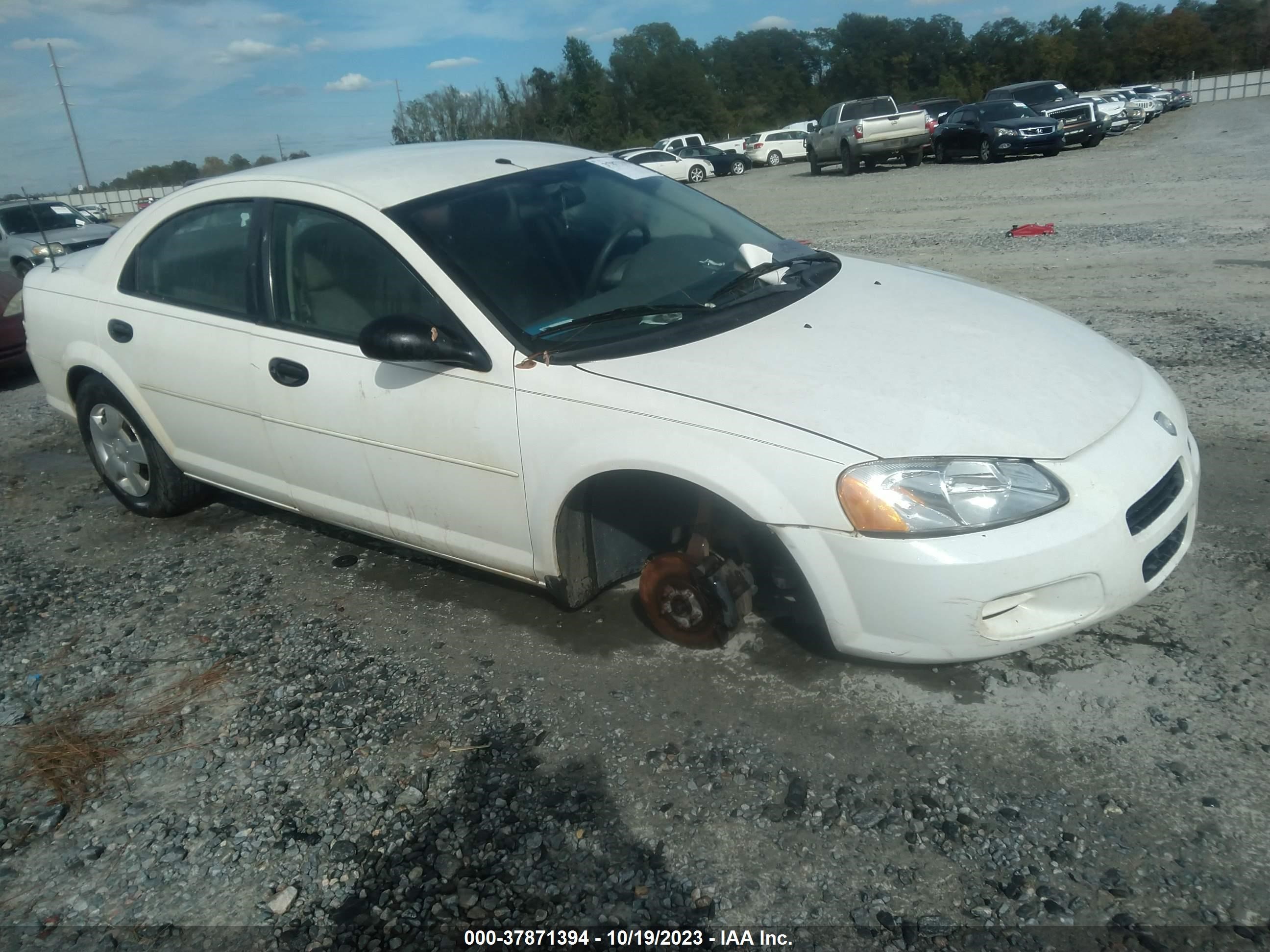 DODGE STRATUS 2003 1b3el36x53n573407