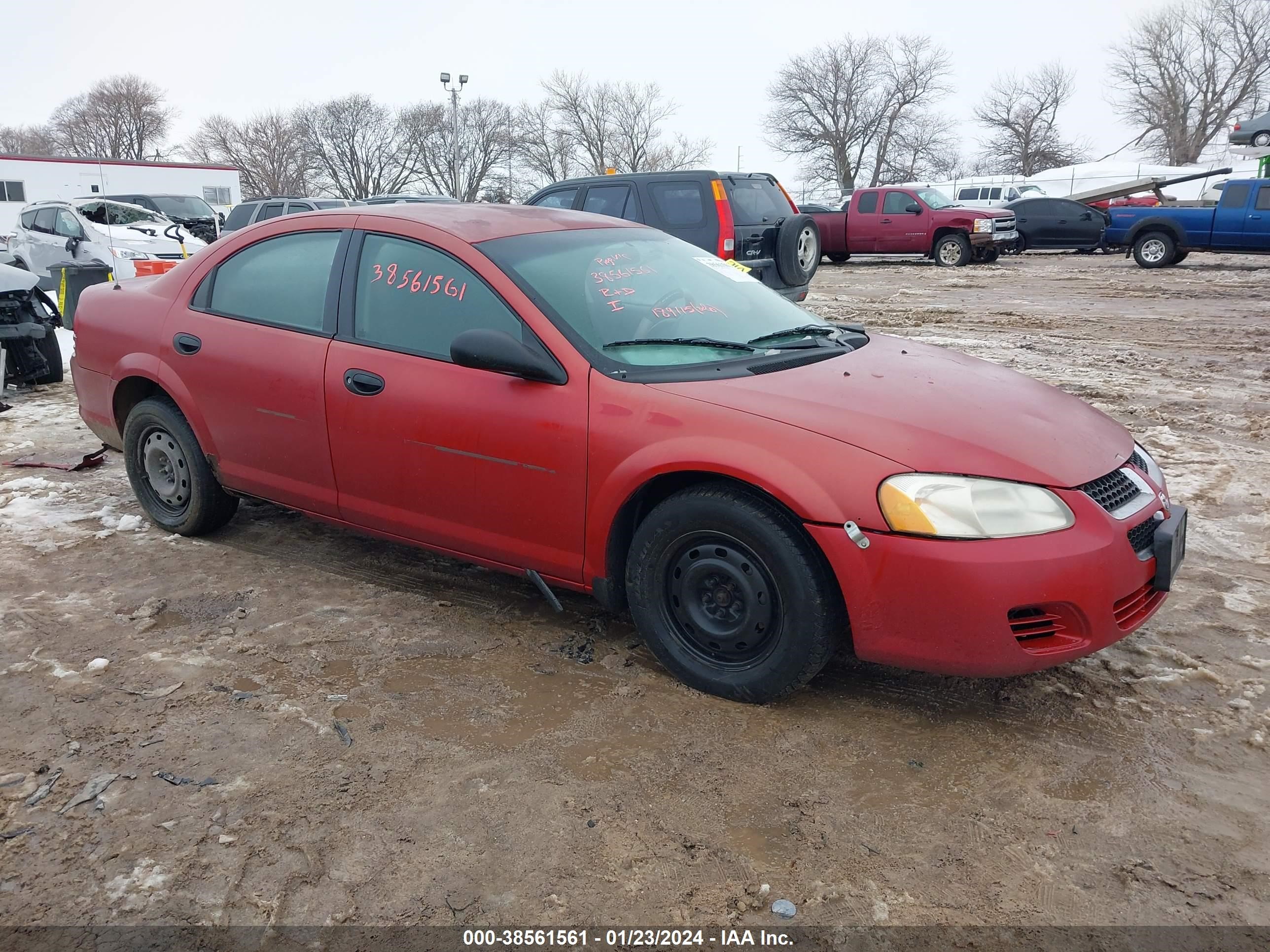 DODGE STRATUS 2004 1b3el36x84n221858