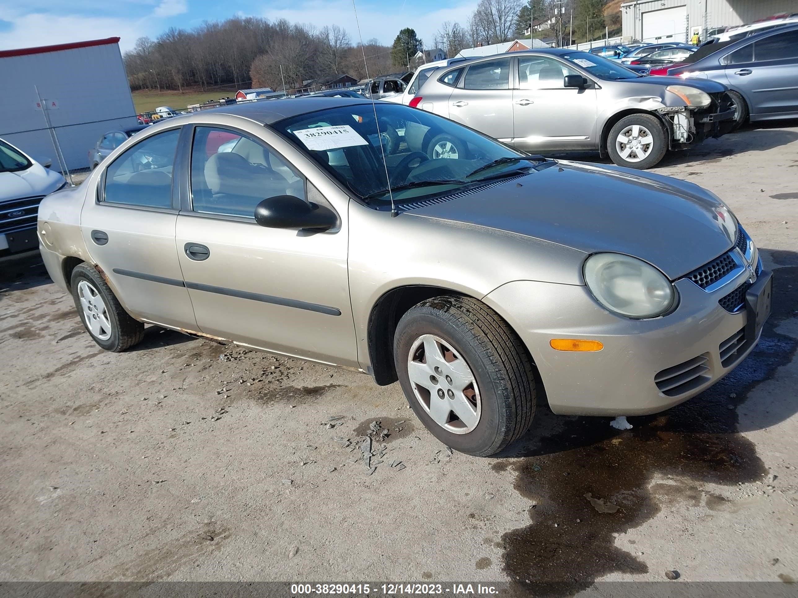 DODGE NEON 2003 1b3es26cx3d238076