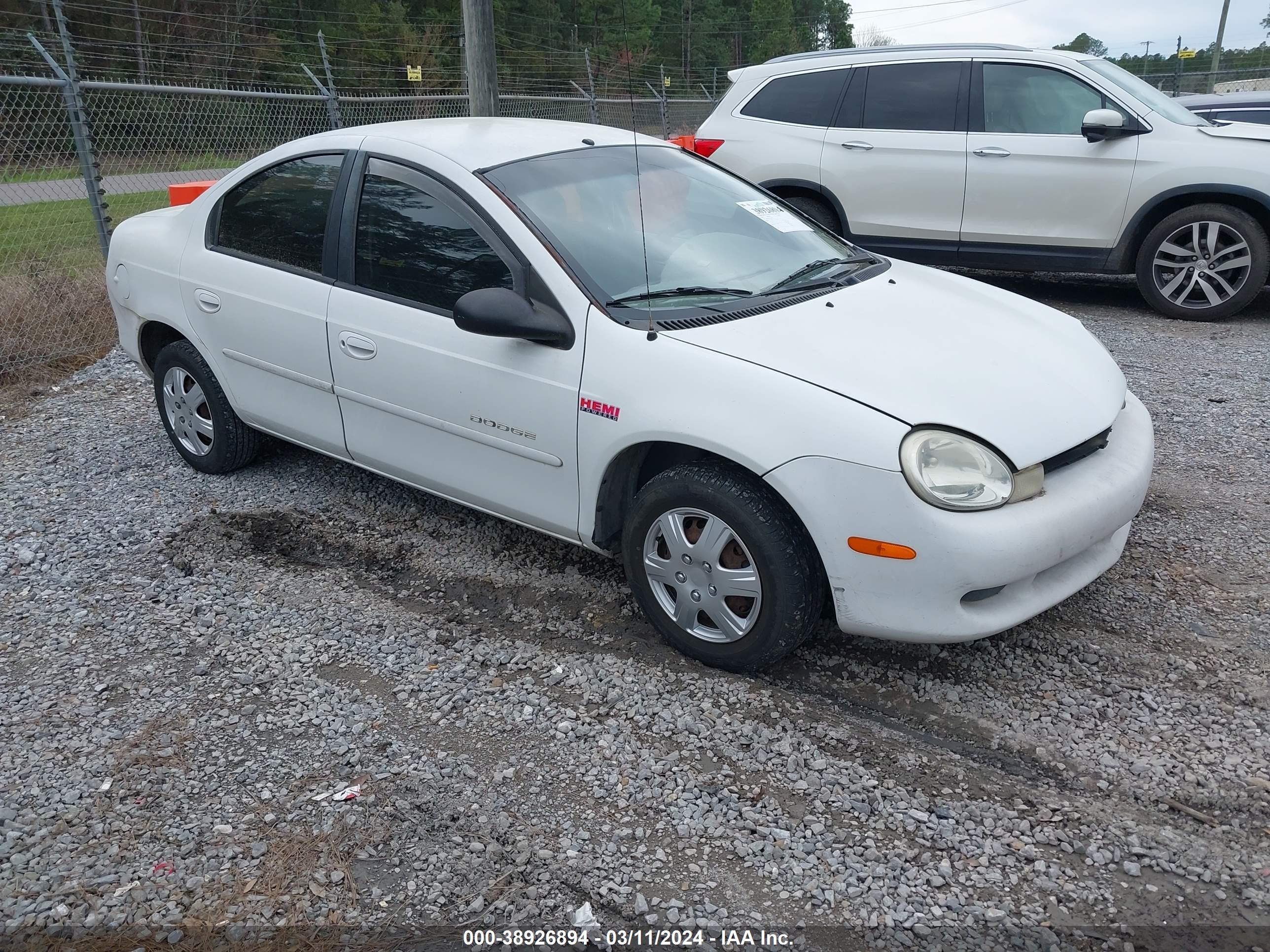 DODGE NEON 2000 1b3es46c0yd867011