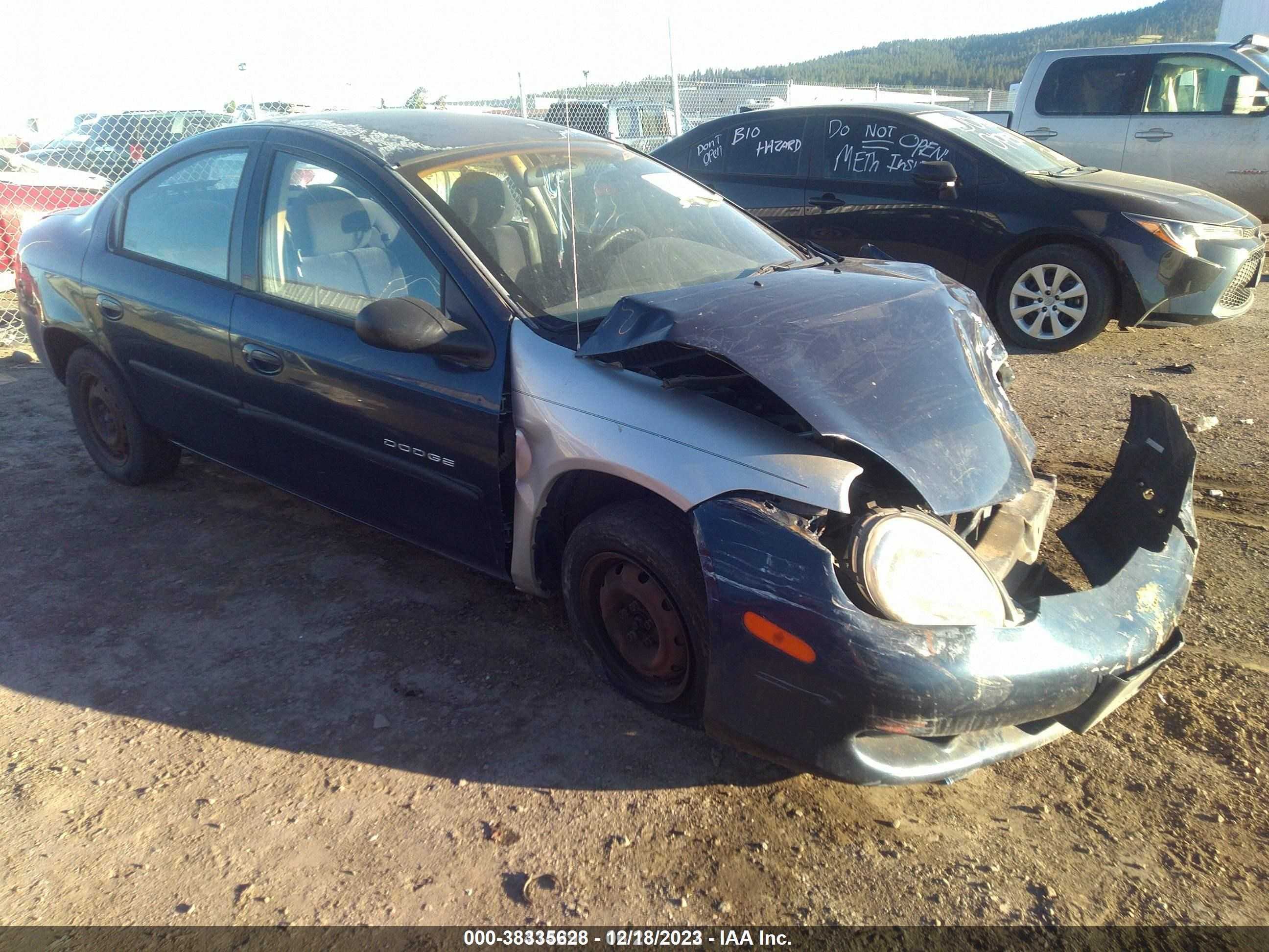 DODGE NEON 2001 1b3es46c41d147250