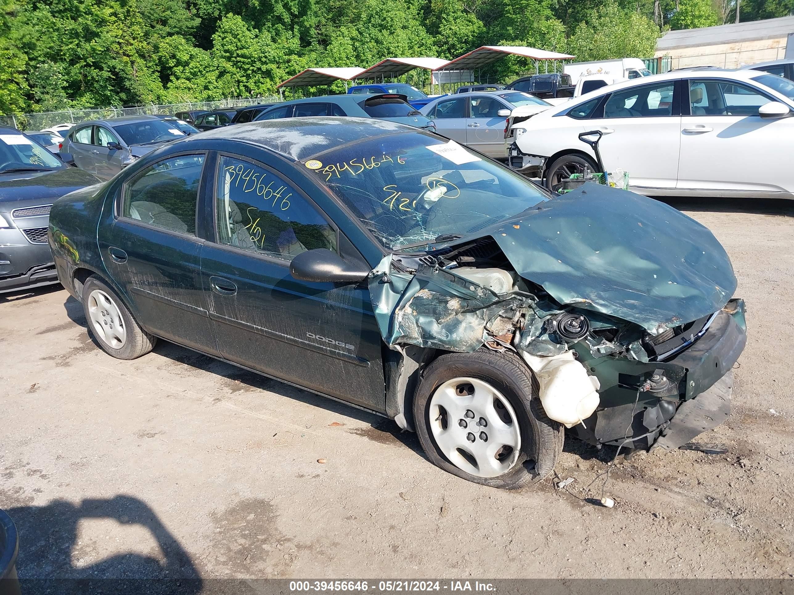 DODGE NEON 2000 1b3es46c8yd823080