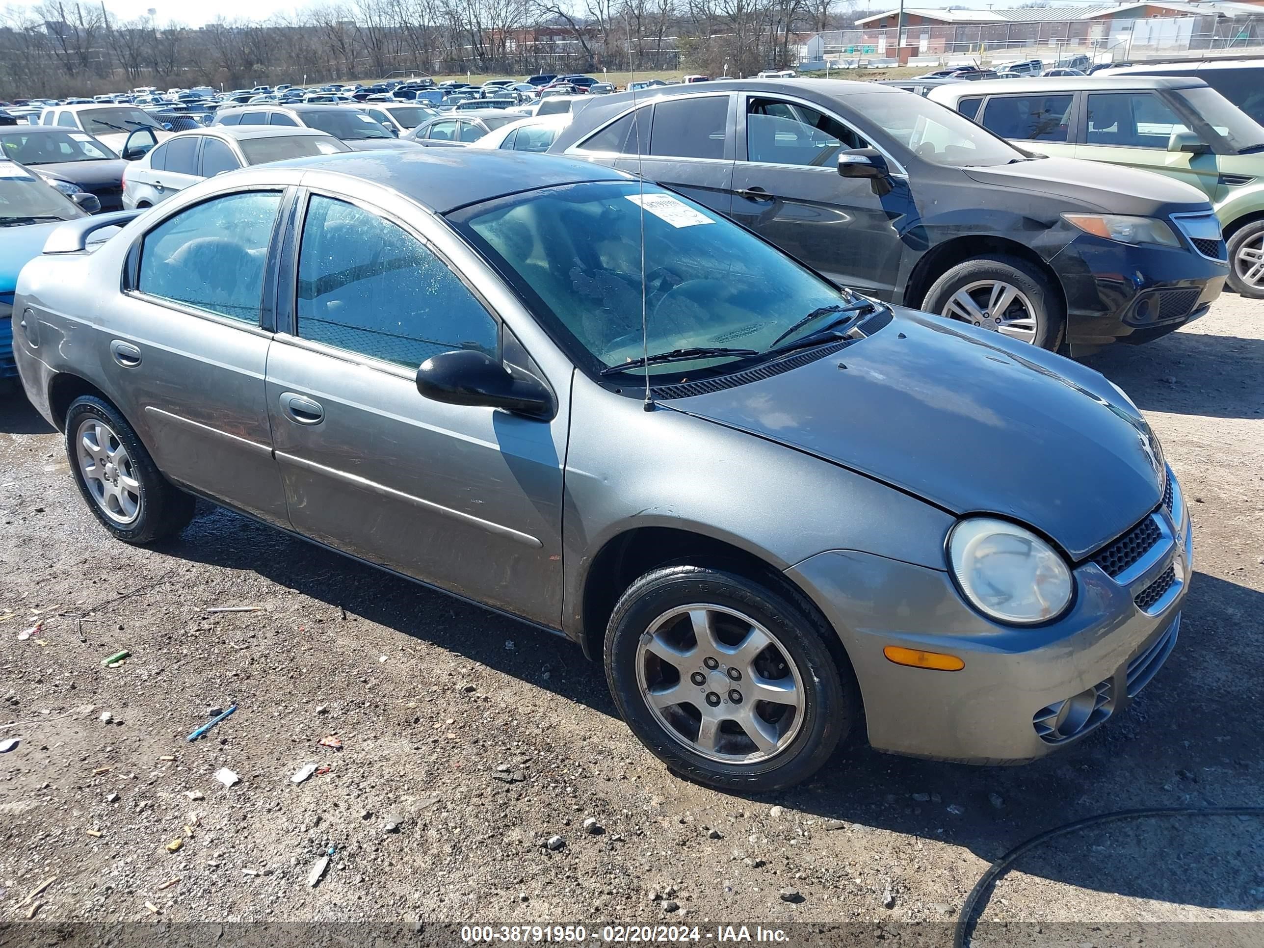 DODGE NEON 2005 1b3es56c05d133468