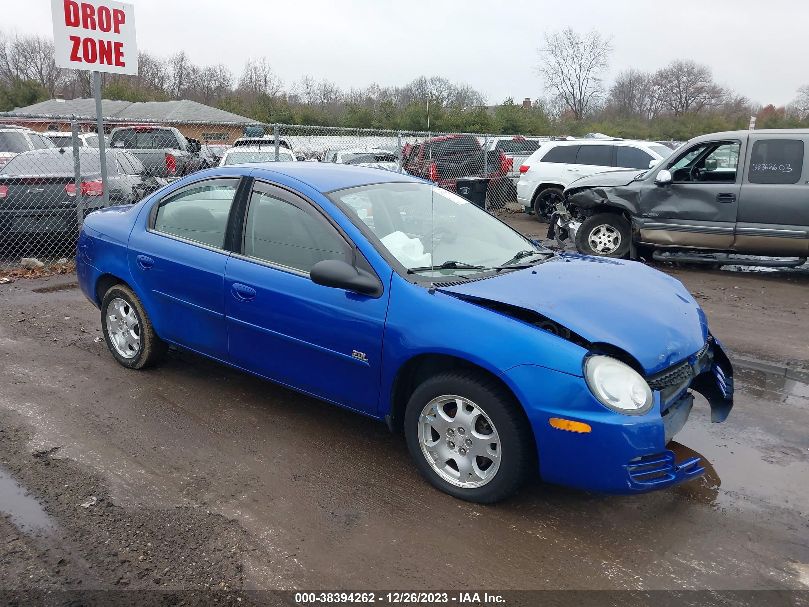 DODGE NEON 2005 1b3es56c15d137089