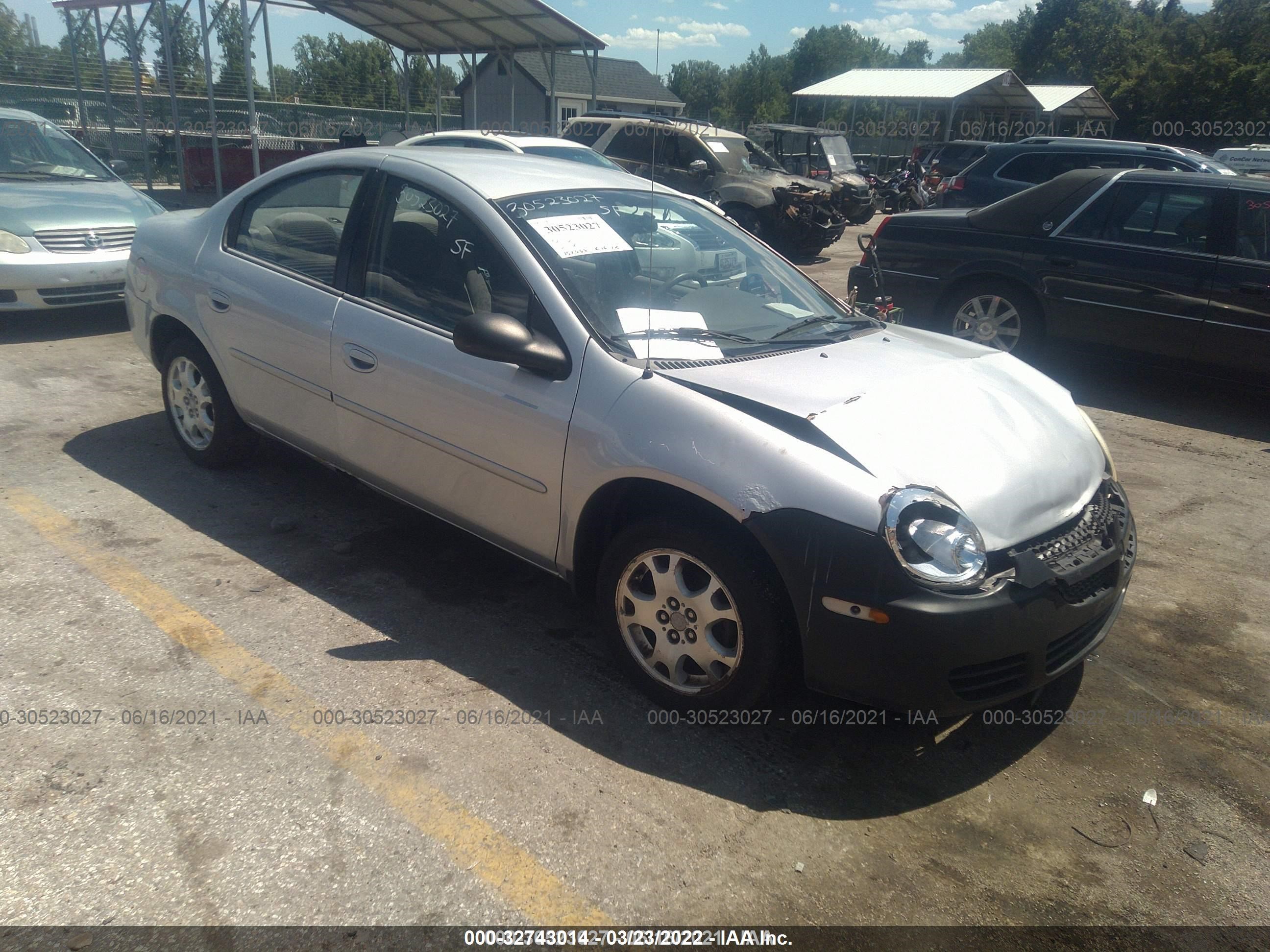 DODGE NEON 2005 1b3es56c25d139109