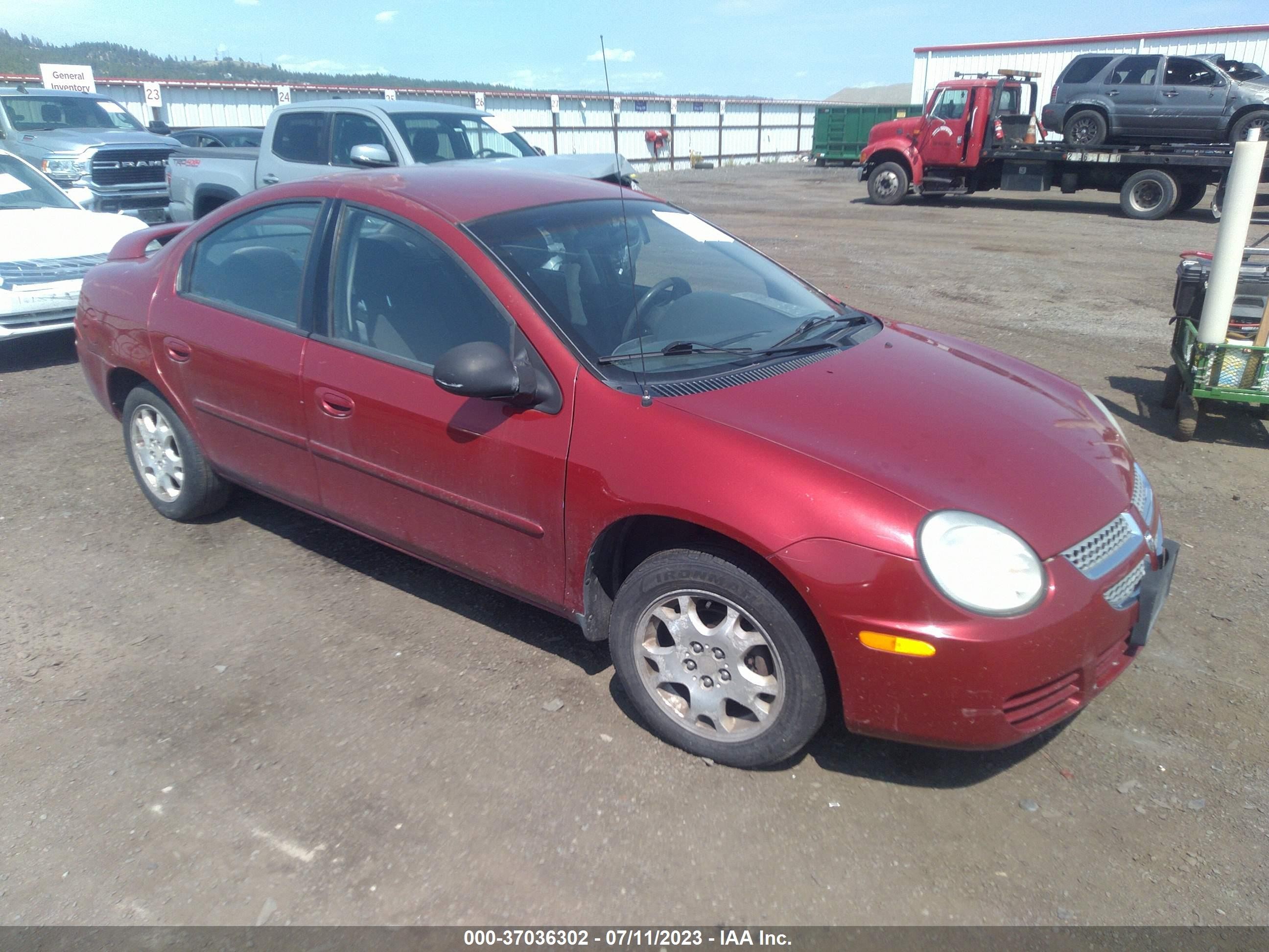 DODGE NEON 2005 1b3es56c25d219798