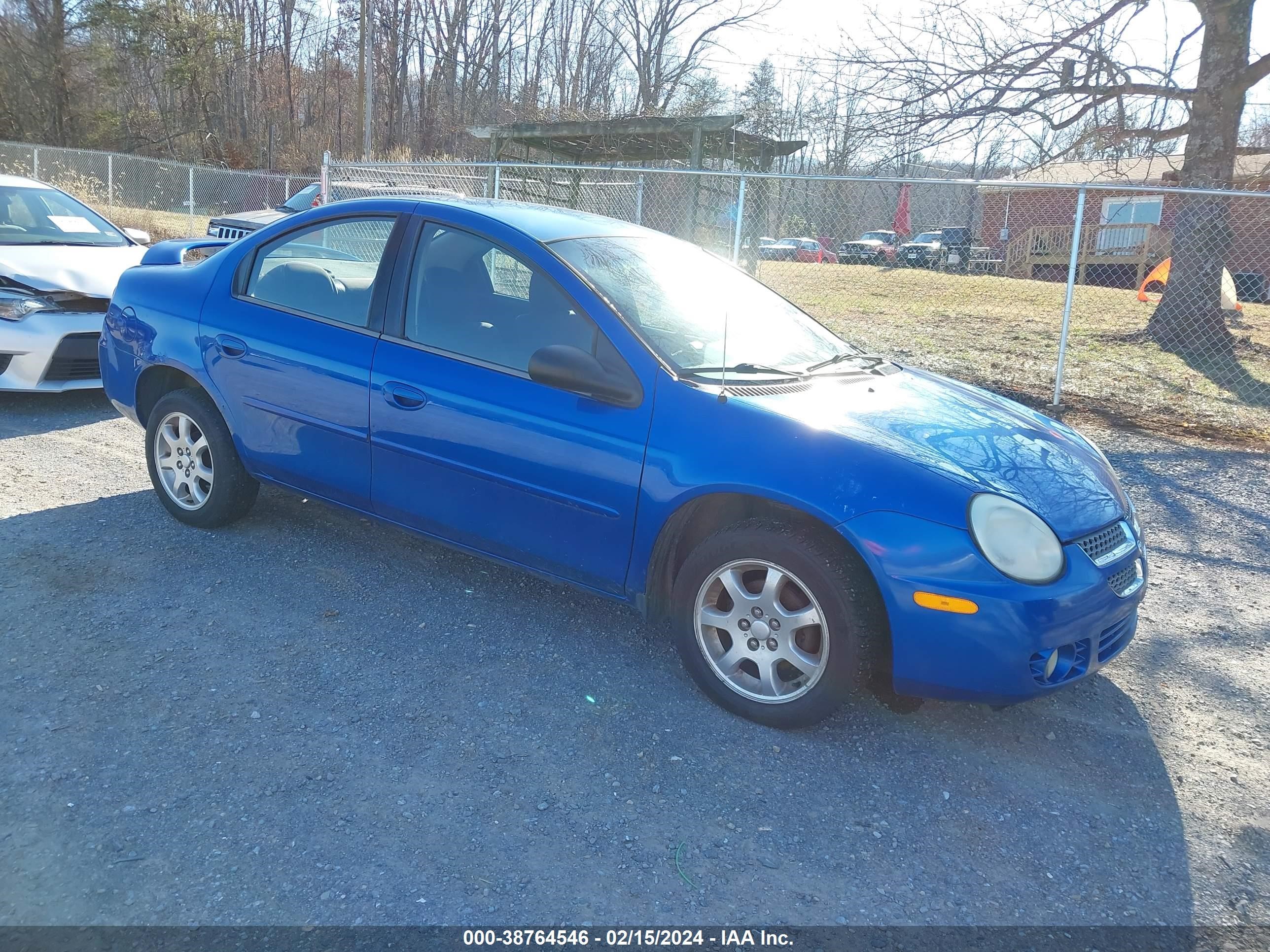 DODGE NEON 2005 1b3es56c35d257069