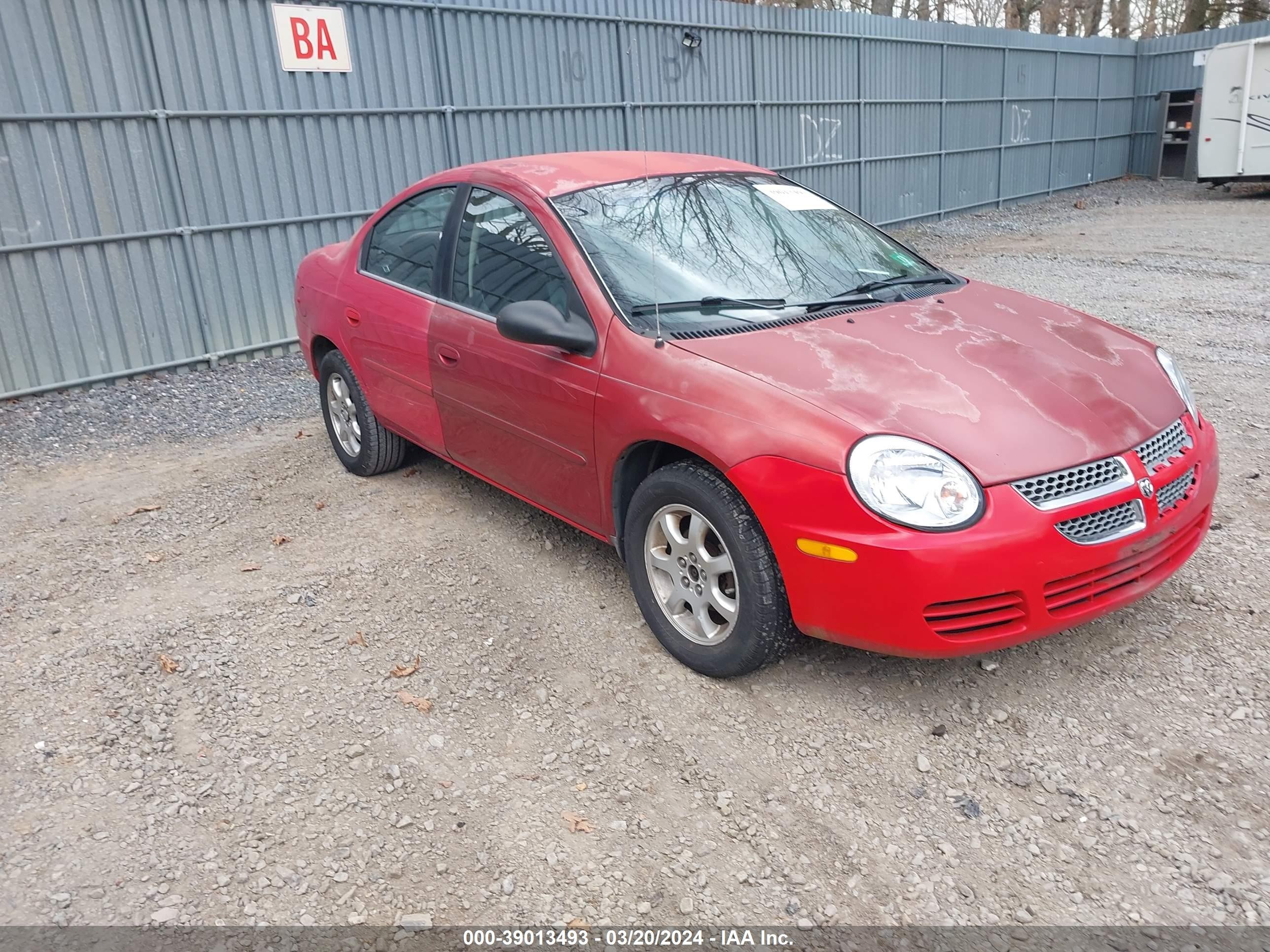 DODGE NEON 2005 1b3es56c65d242873