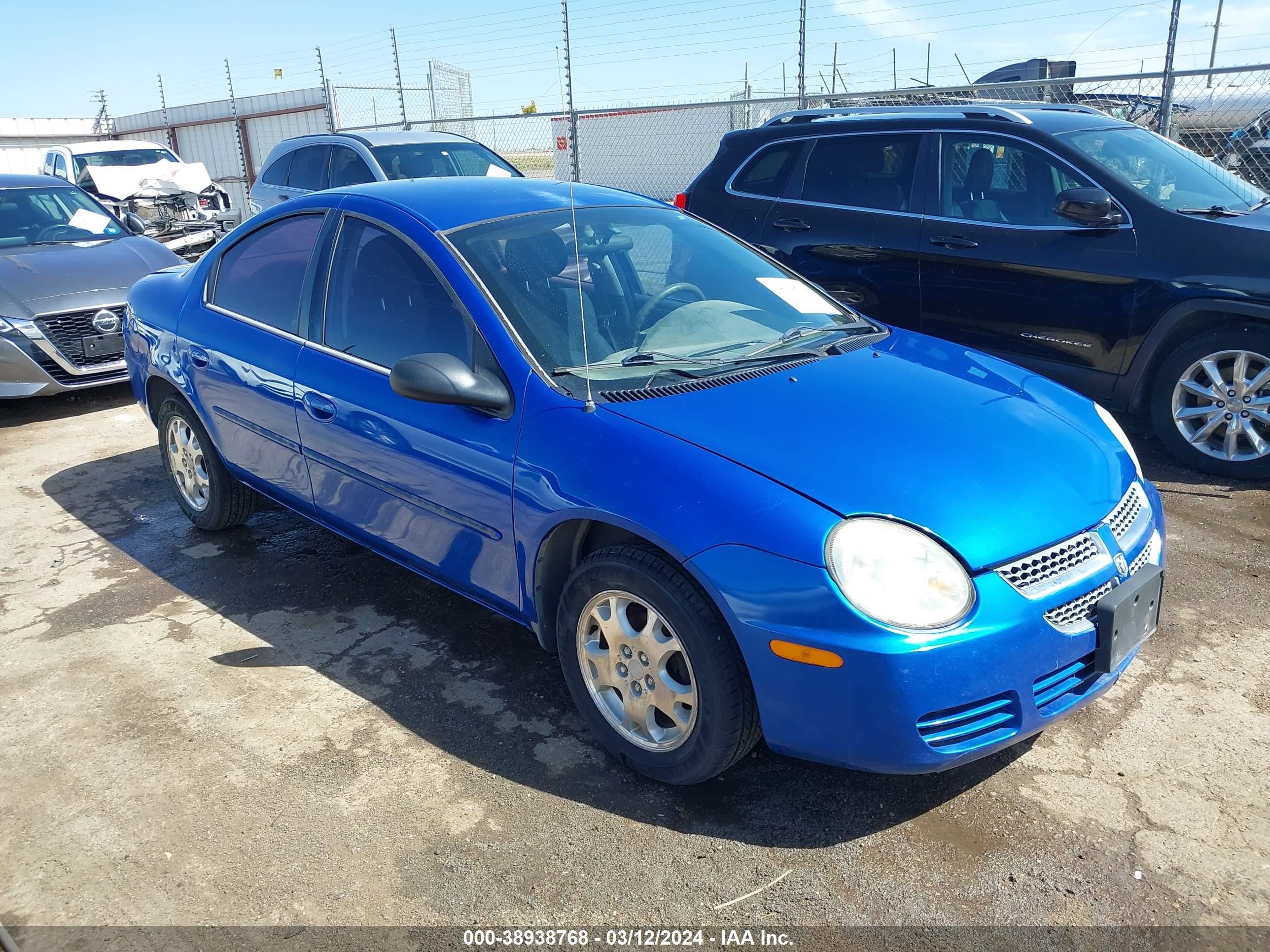 DODGE NEON 2005 1b3es56c75d238024