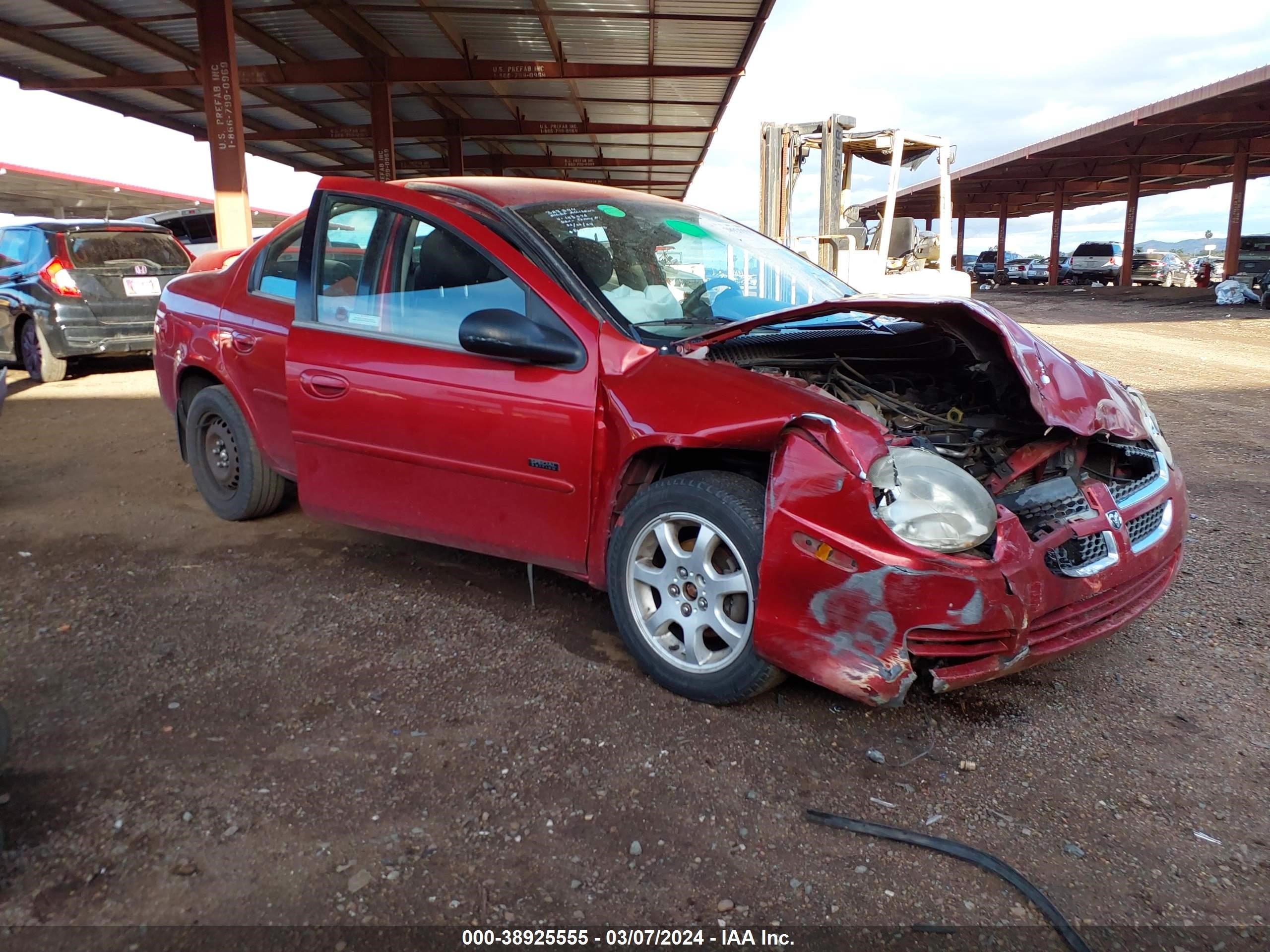 DODGE NEON 2005 1b3es56c95d143075