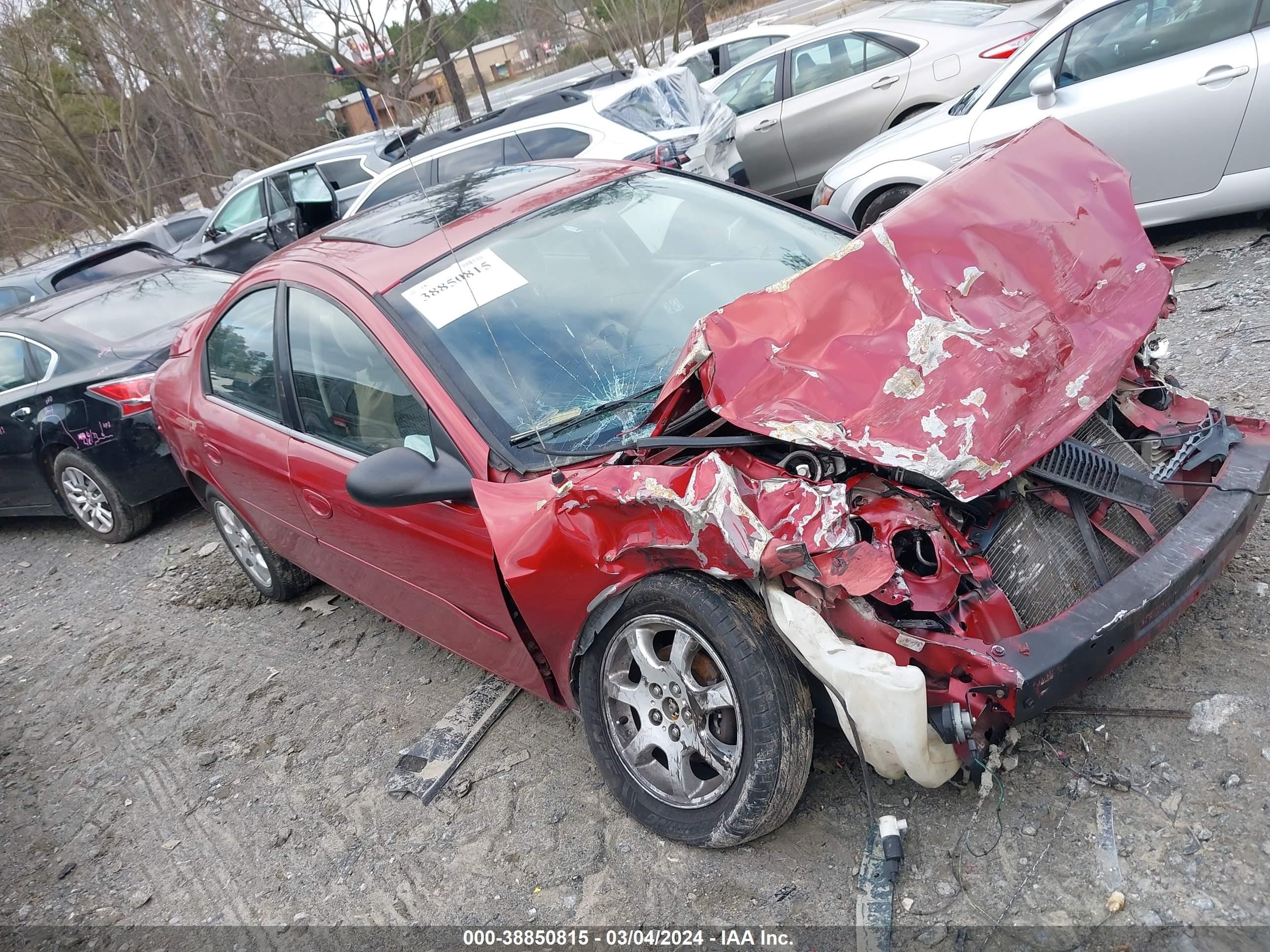 DODGE NEON 2005 1b3es56cx5d254282