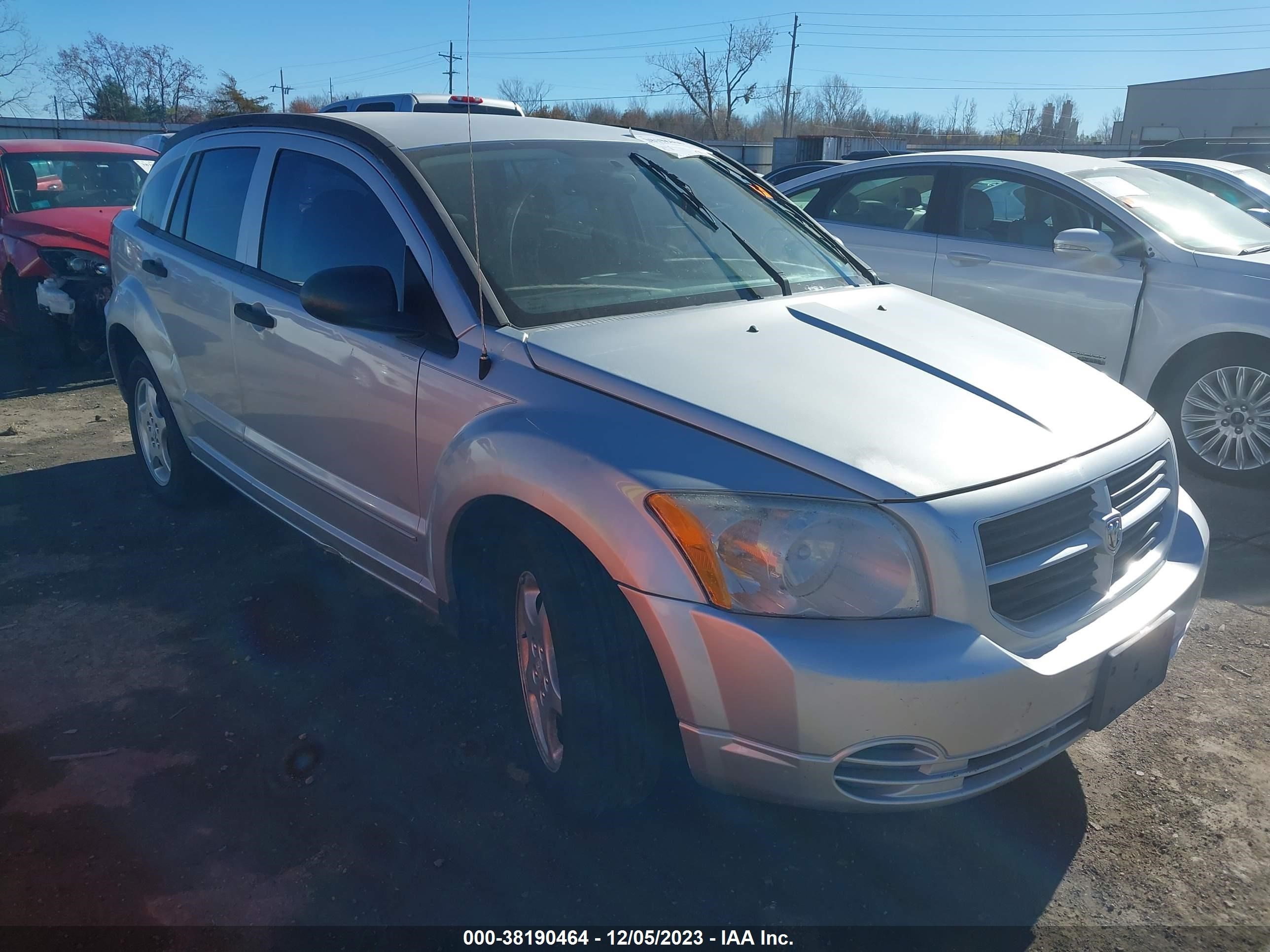 DODGE CALIBER 2007 1b3hb28b17d231766