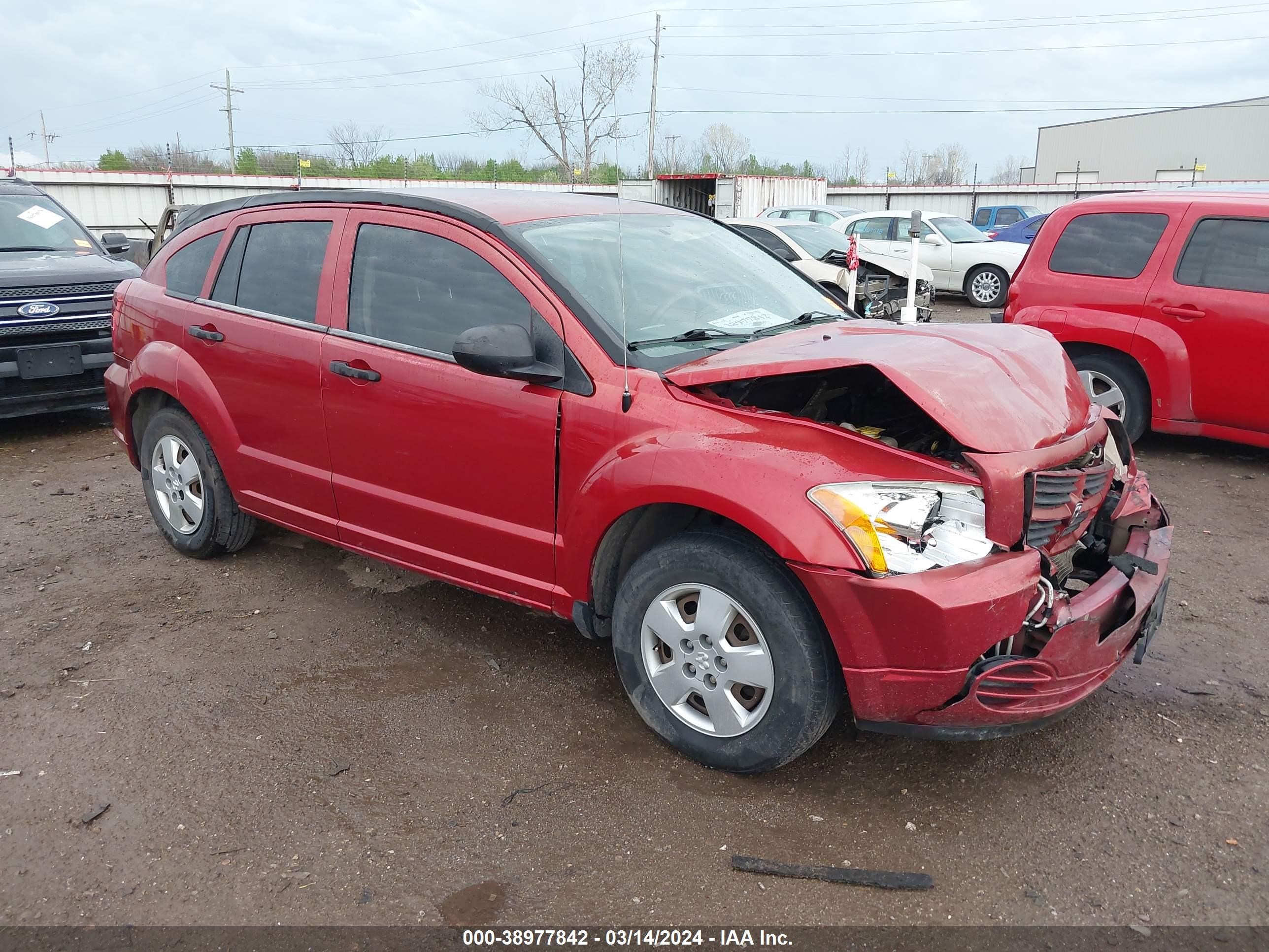 DODGE CALIBER 2007 1b3hb28bx7d506261