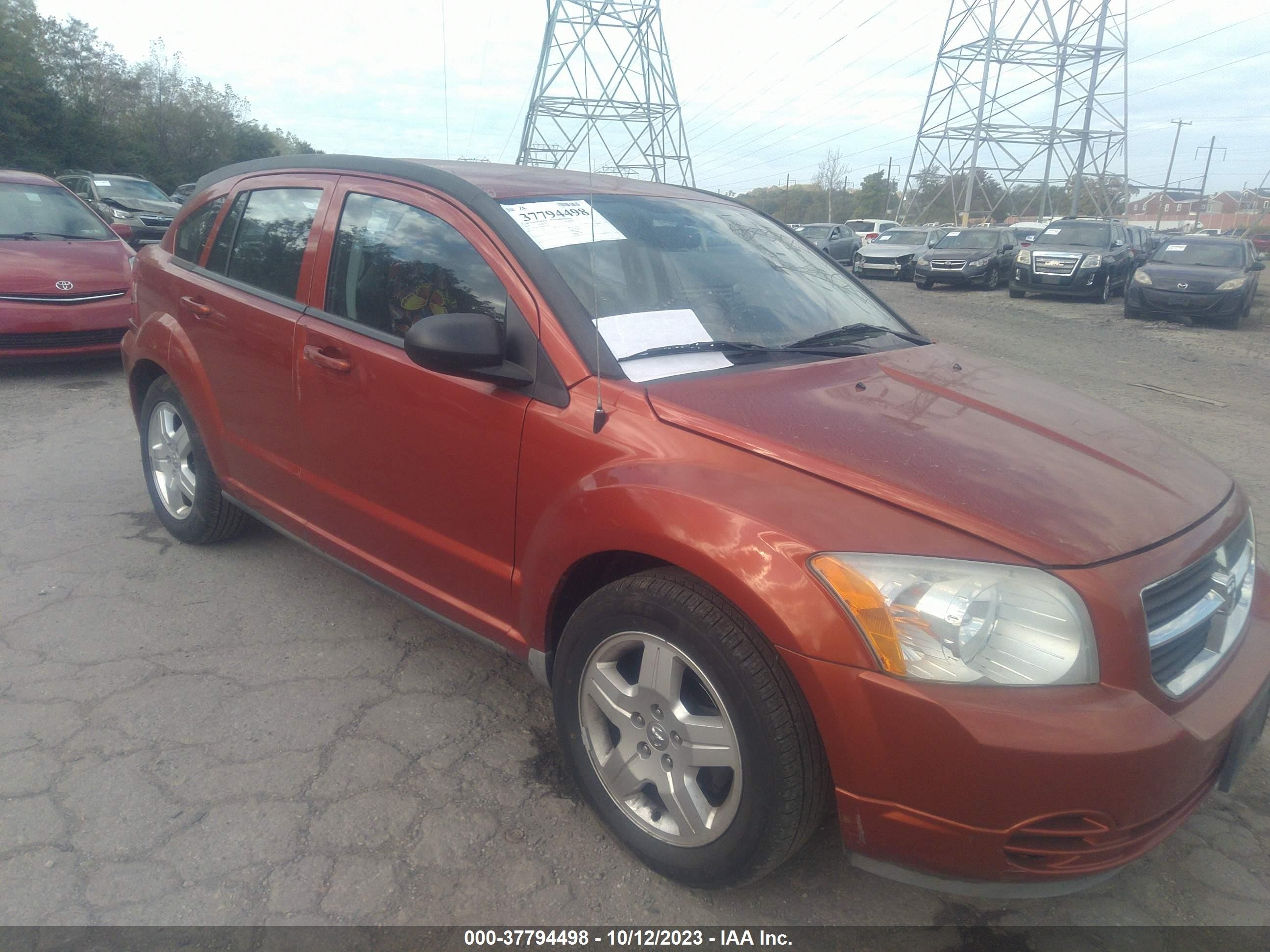 DODGE CALIBER 2009 1b3hb48a99d150021