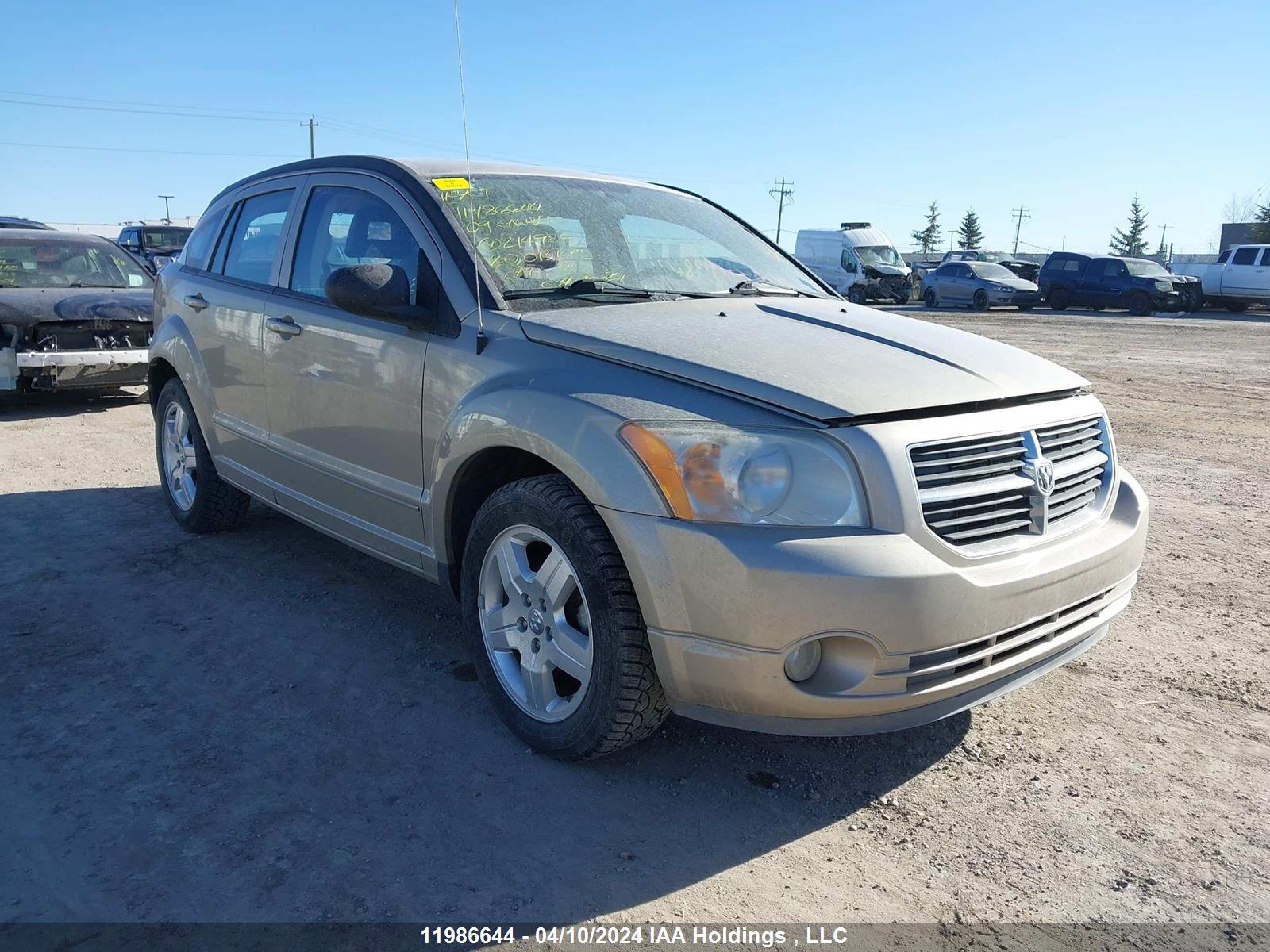 DODGE CALIBER 2009 1b3hb48ax9d214986