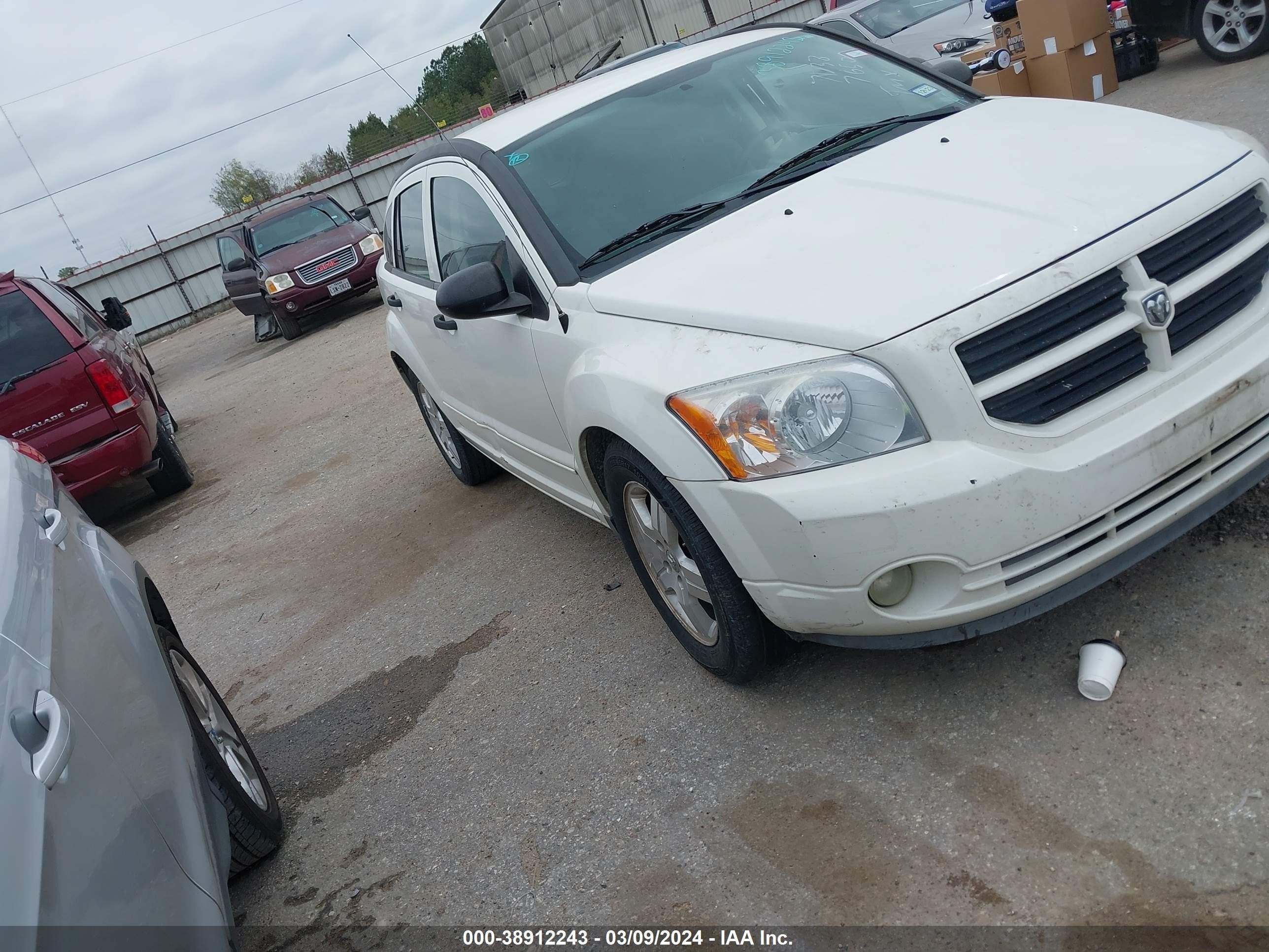 DODGE CALIBER 2007 1b3hb48b07d387650