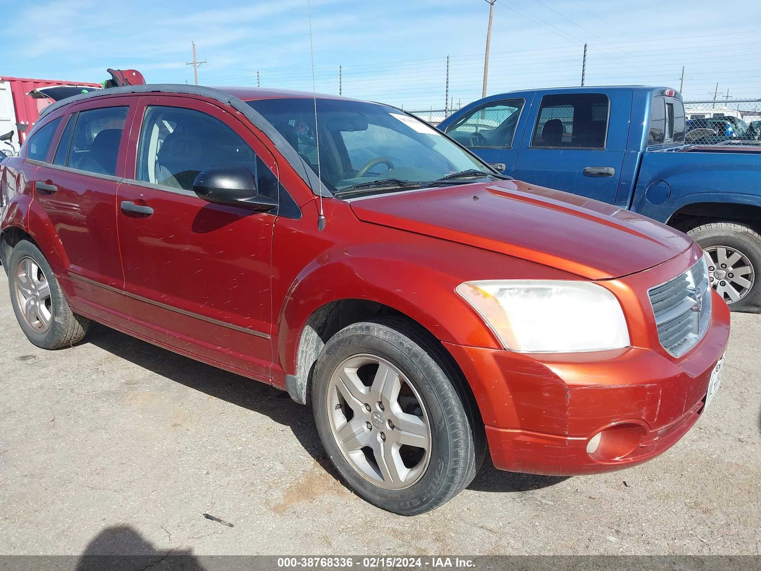 DODGE CALIBER 2007 1b3hb48b07d564844