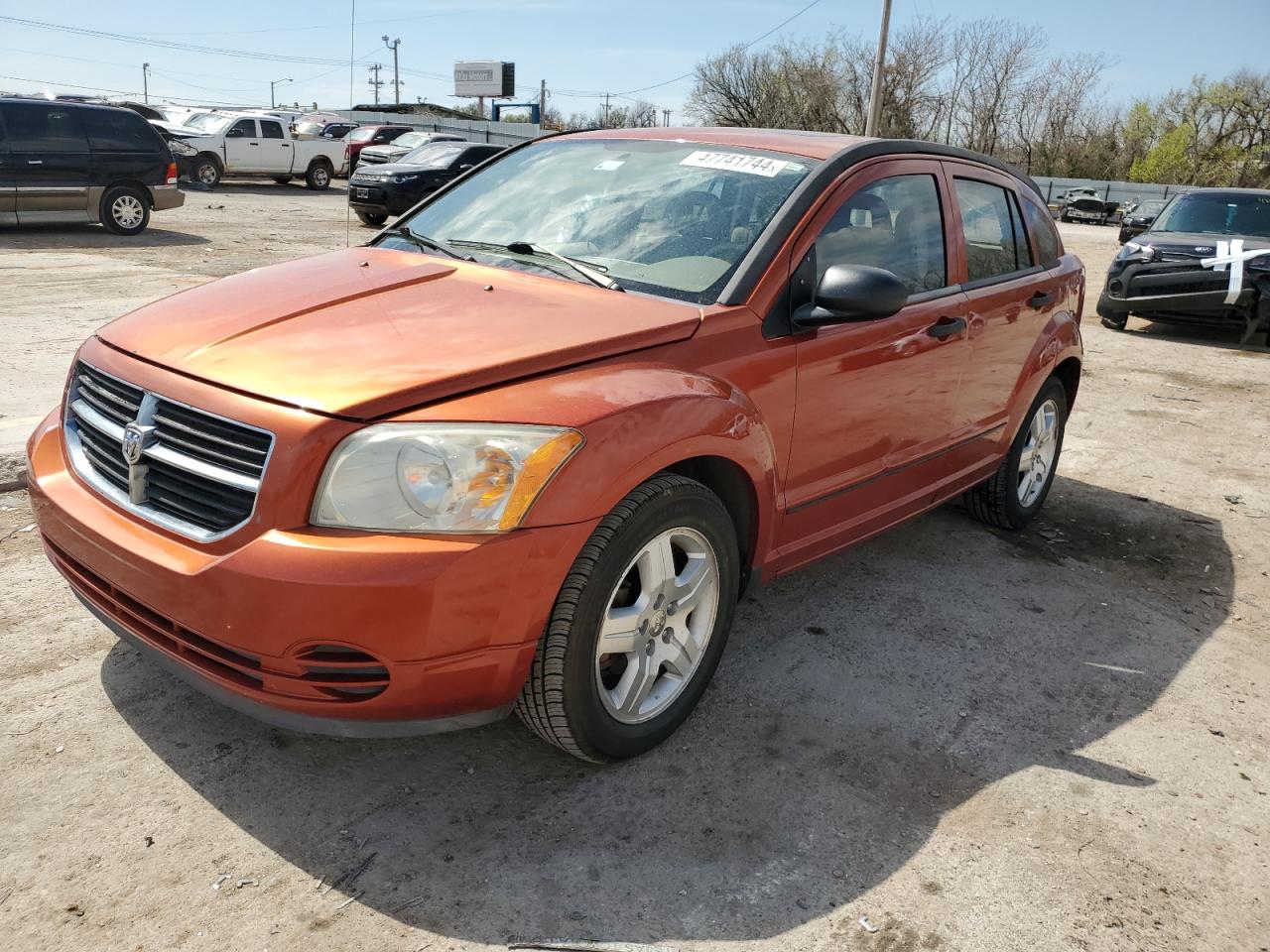 DODGE CALIBER 2007 1b3hb48b17d509335