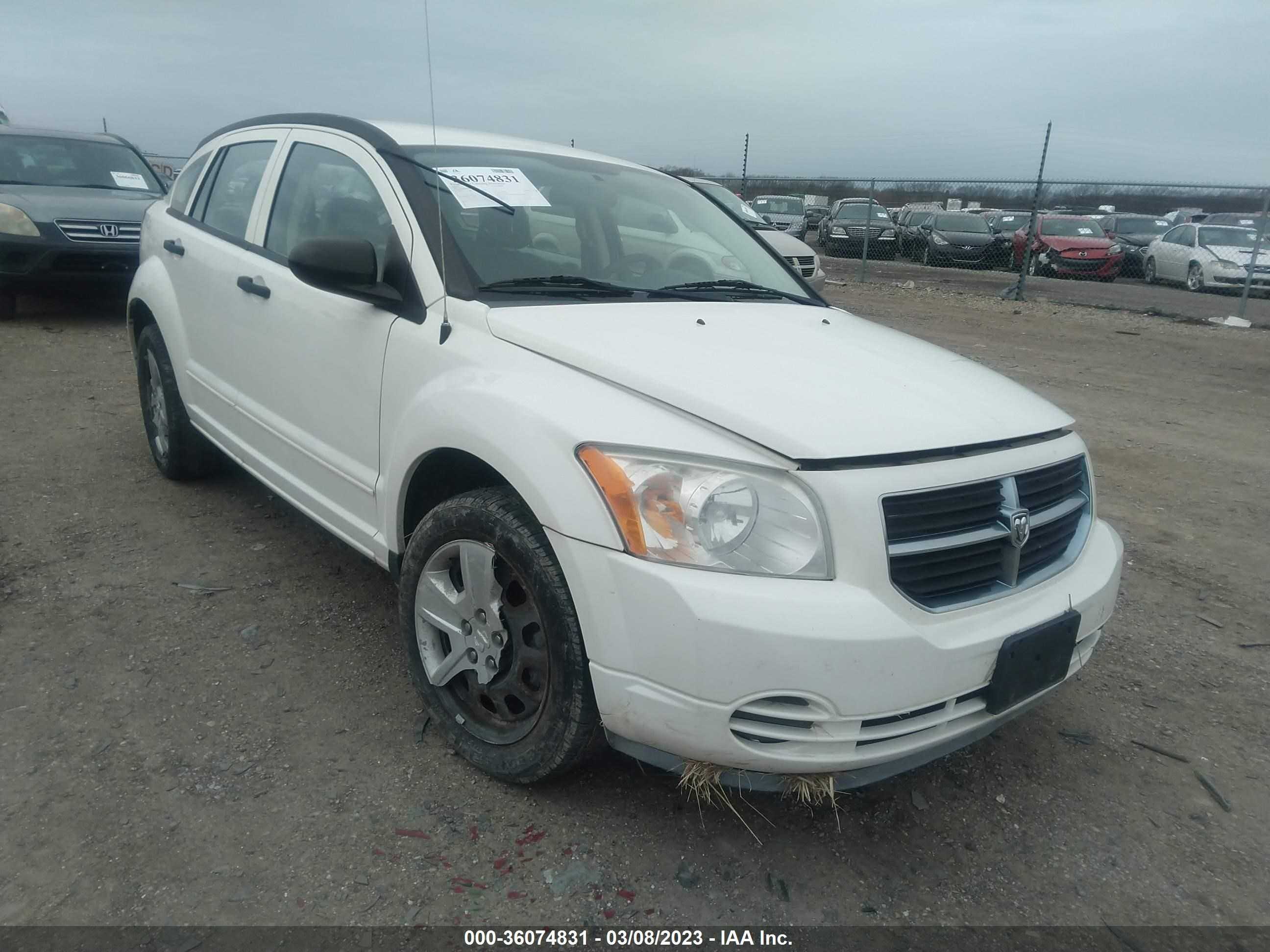 DODGE CALIBER 2007 1b3hb48b17d527818