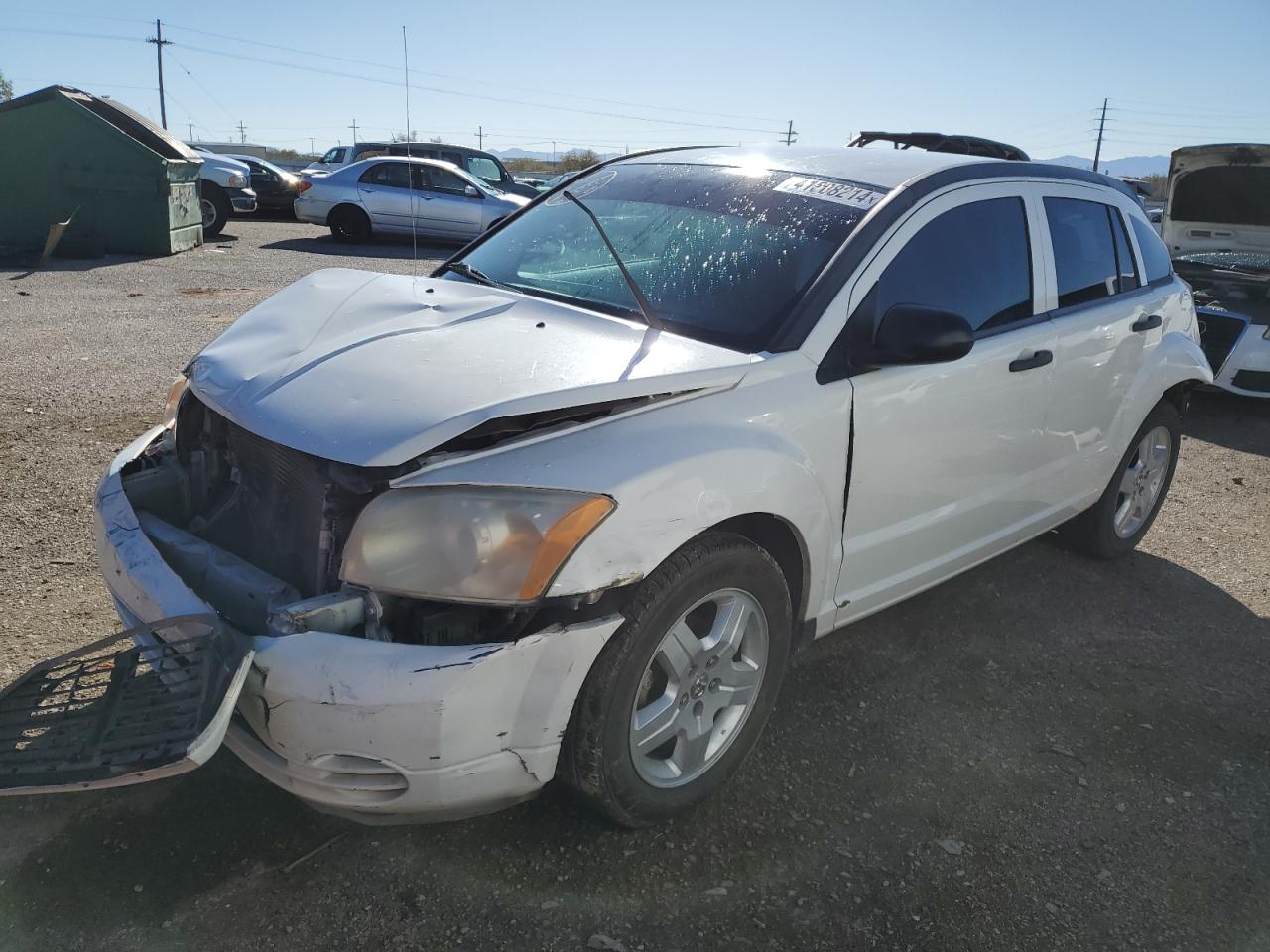 DODGE CALIBER 2008 1b3hb48b18d635230