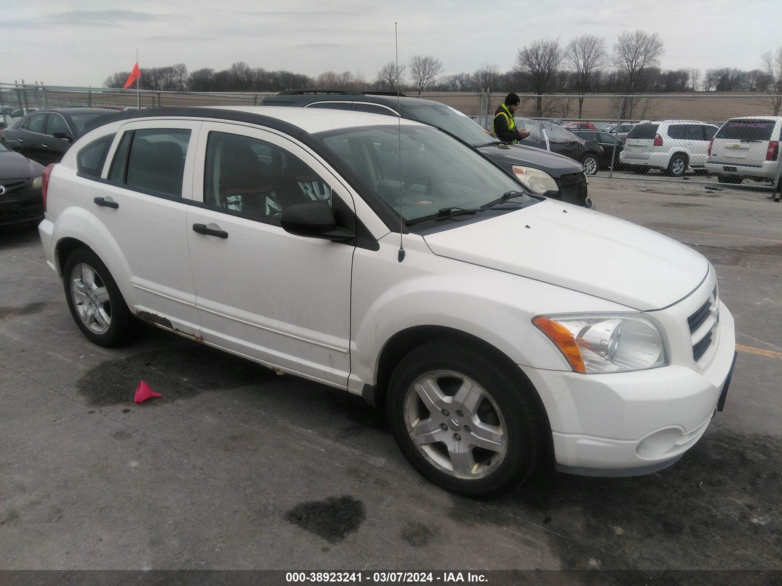 DODGE CALIBER 2007 1b3hb48b27d321133