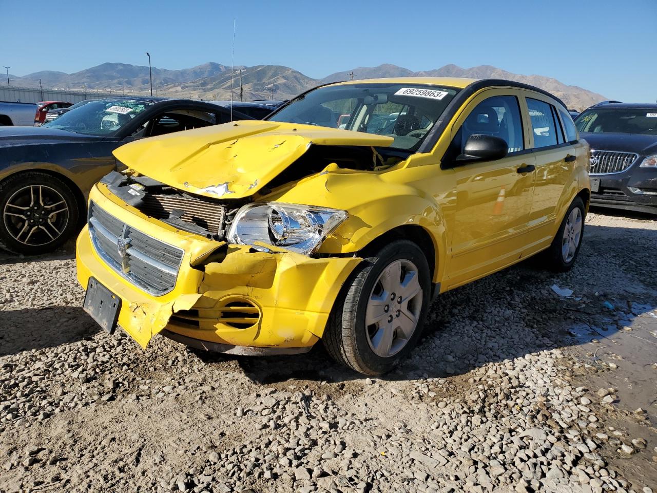 DODGE CALIBER 2007 1b3hb48b37d566166