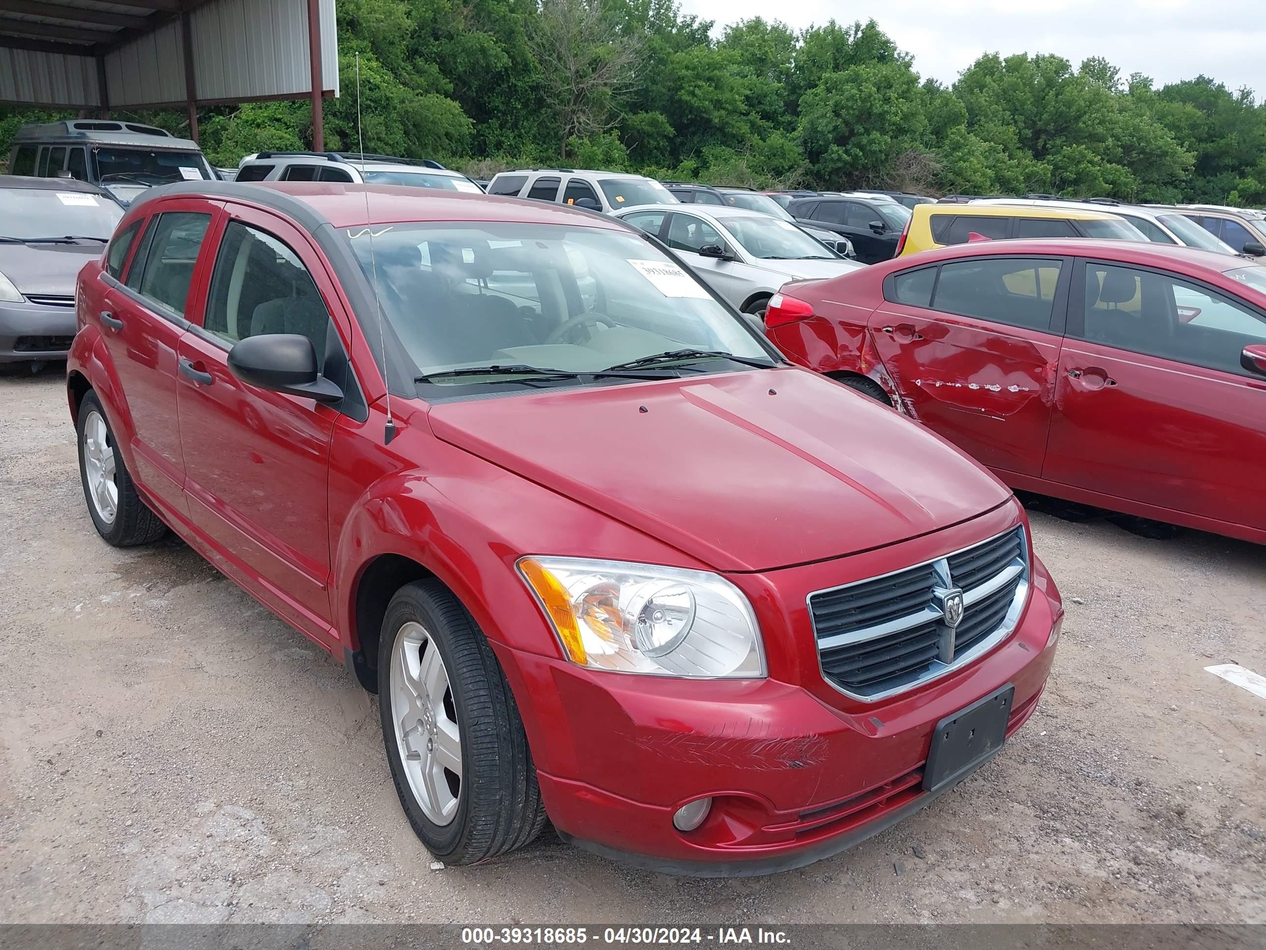 DODGE CALIBER 2007 1b3hb48b37d593352