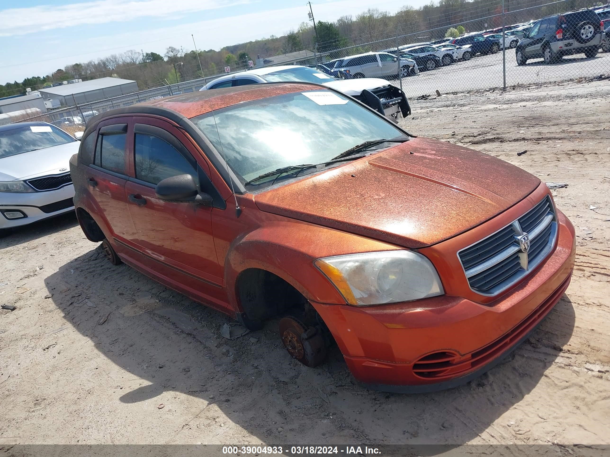 DODGE CALIBER 2007 1b3hb48b47d218926