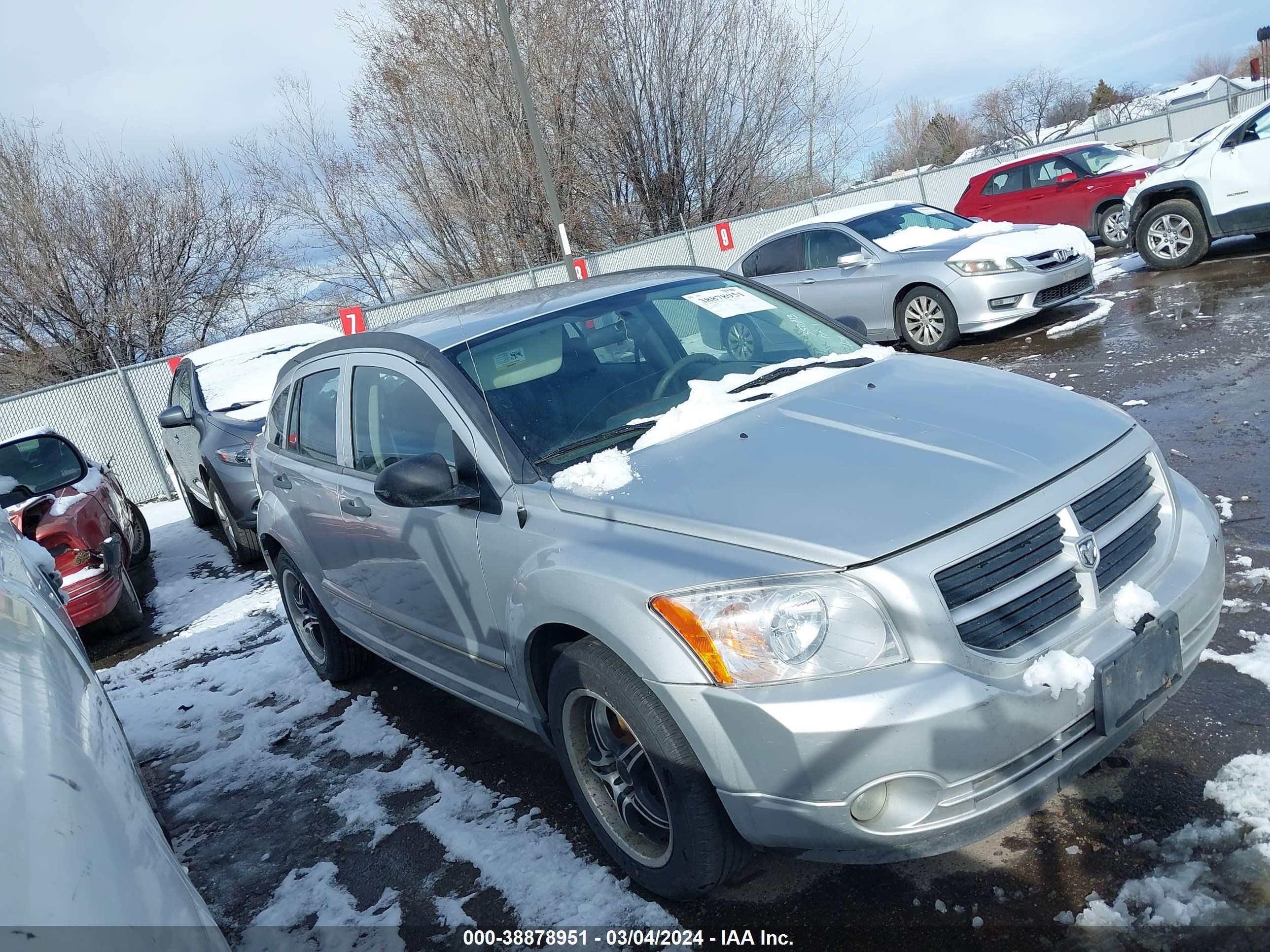 DODGE CALIBER 2007 1b3hb48b47d350813