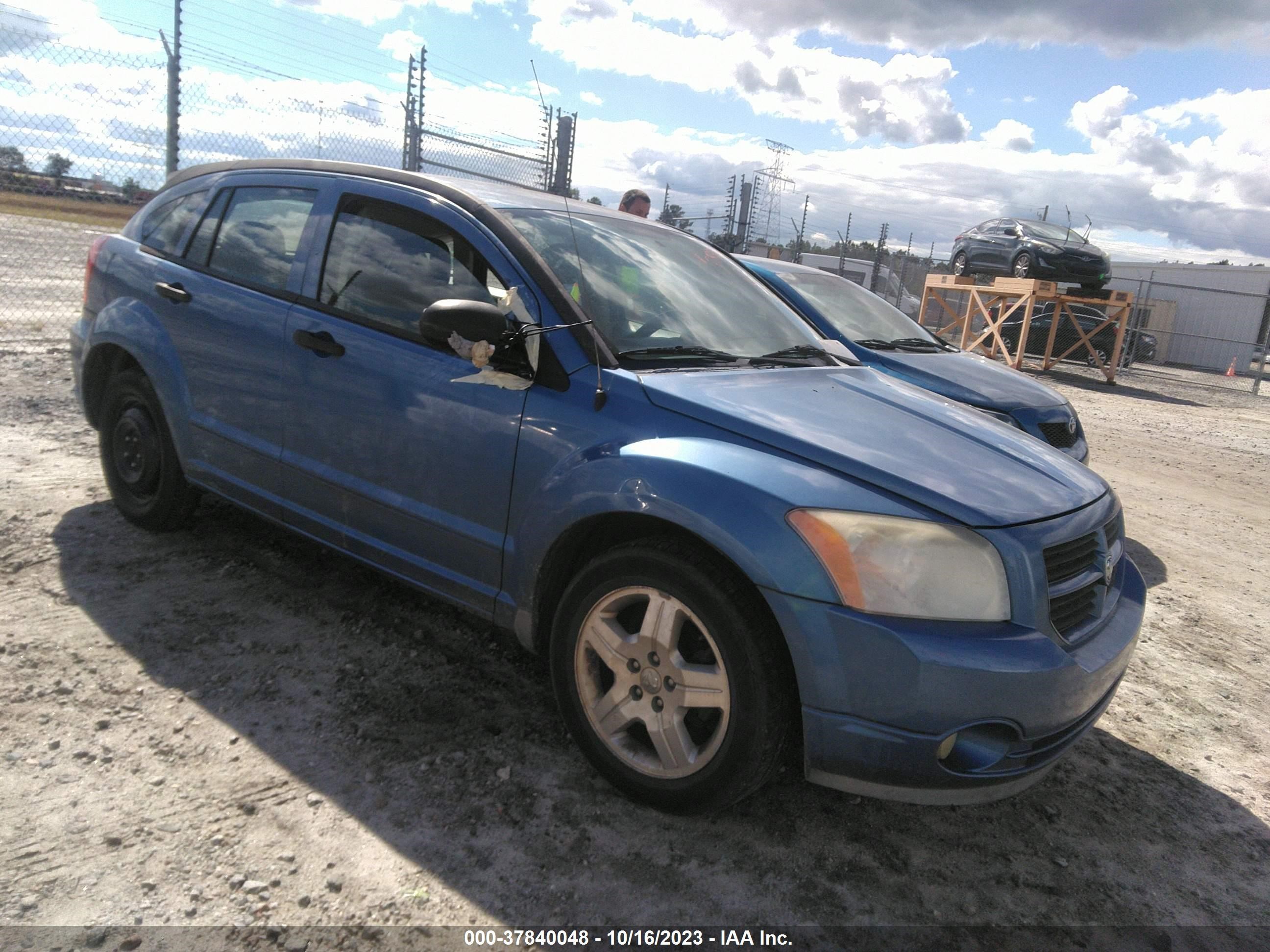 DODGE CALIBER 2007 1b3hb48b67d352482