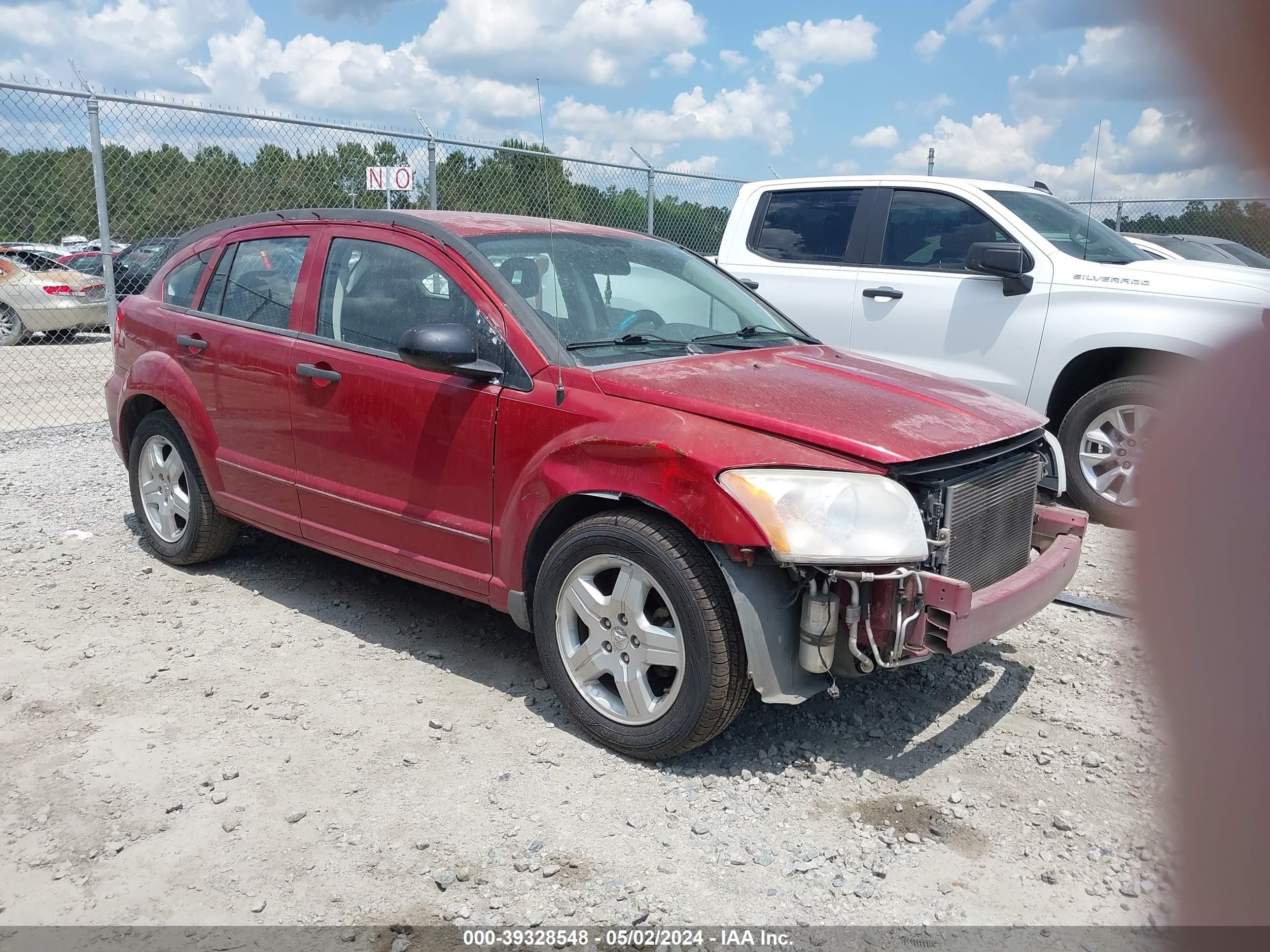 DODGE CALIBER 2008 1b3hb48b68d507145