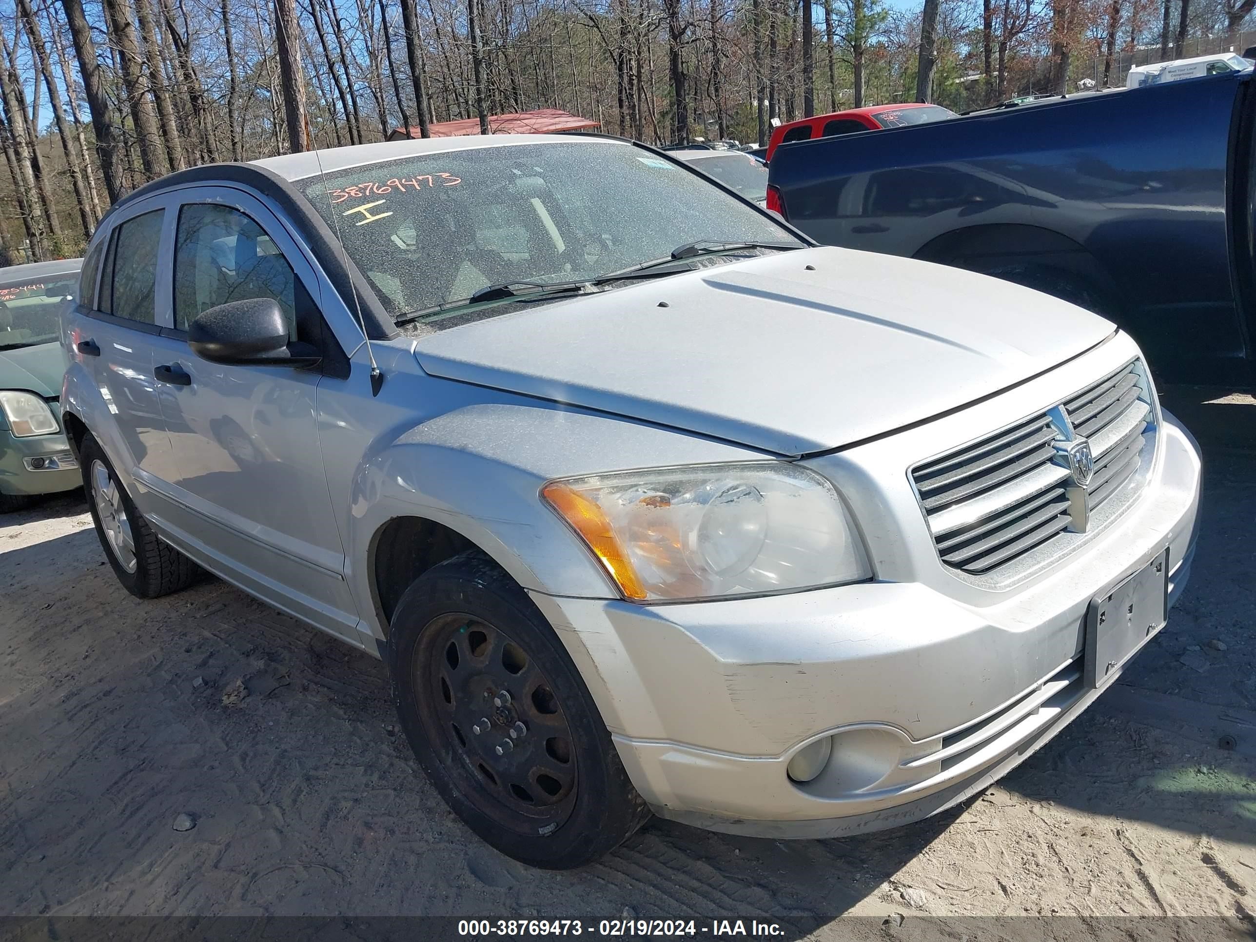 DODGE CALIBER 2007 1b3hb48b87d166524