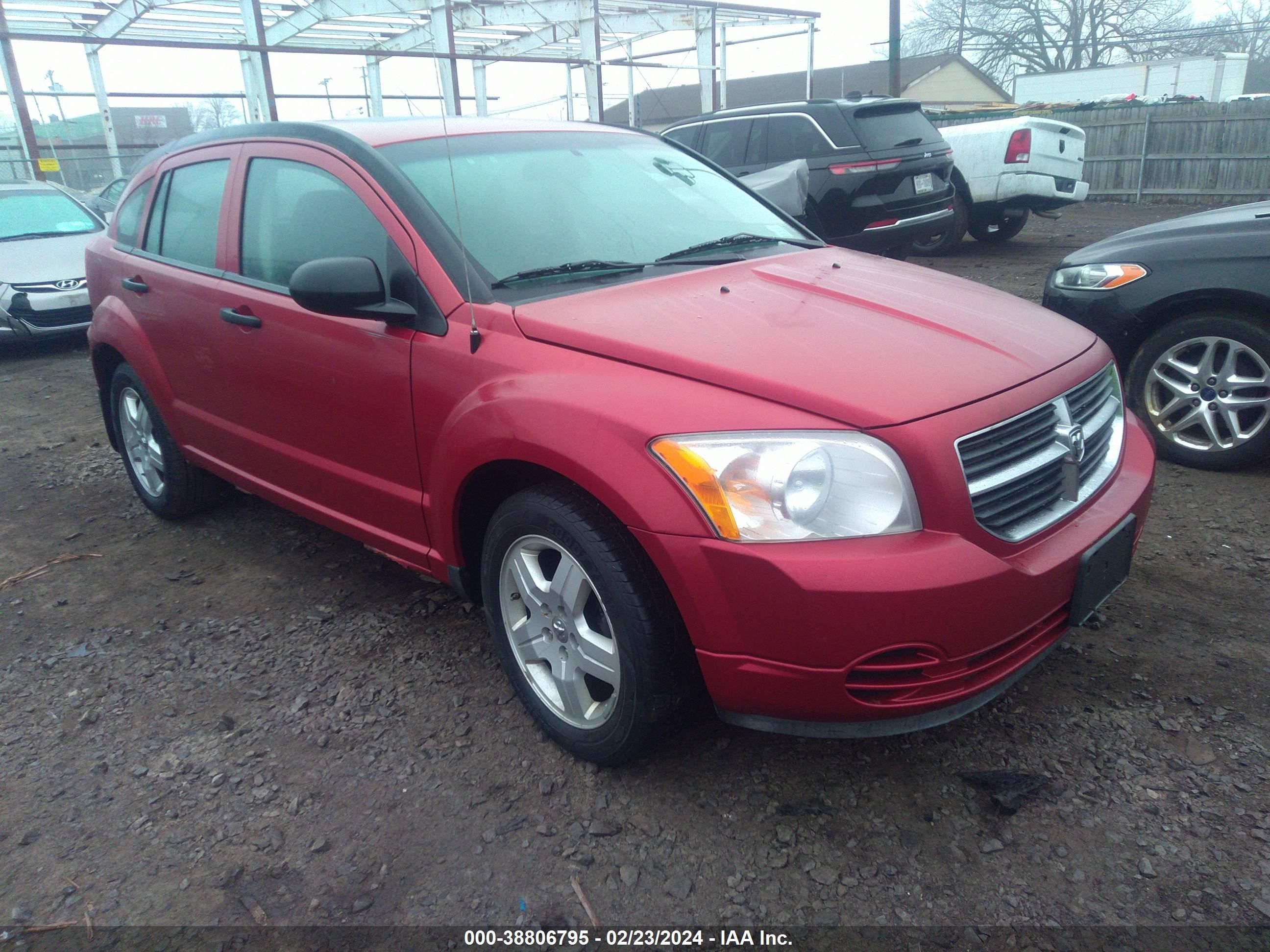 DODGE CALIBER 2008 1b3hb48b88d594109