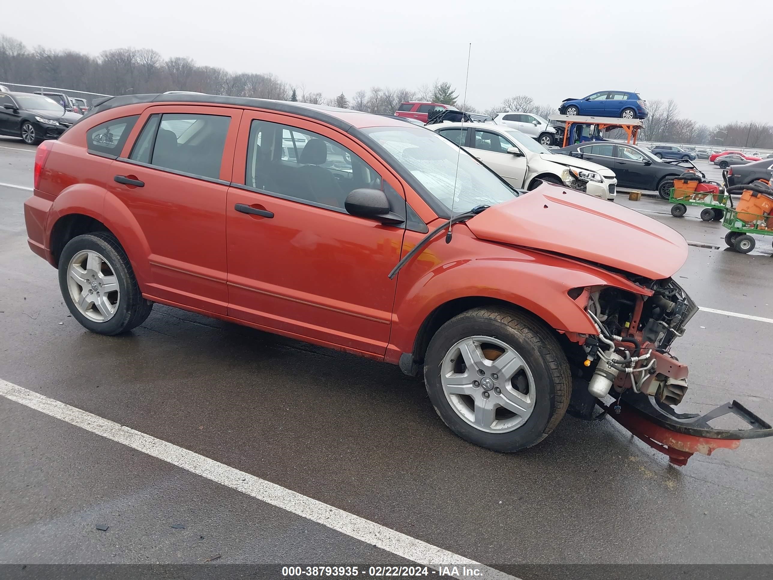 DODGE CALIBER 2008 1b3hb48b98d543282