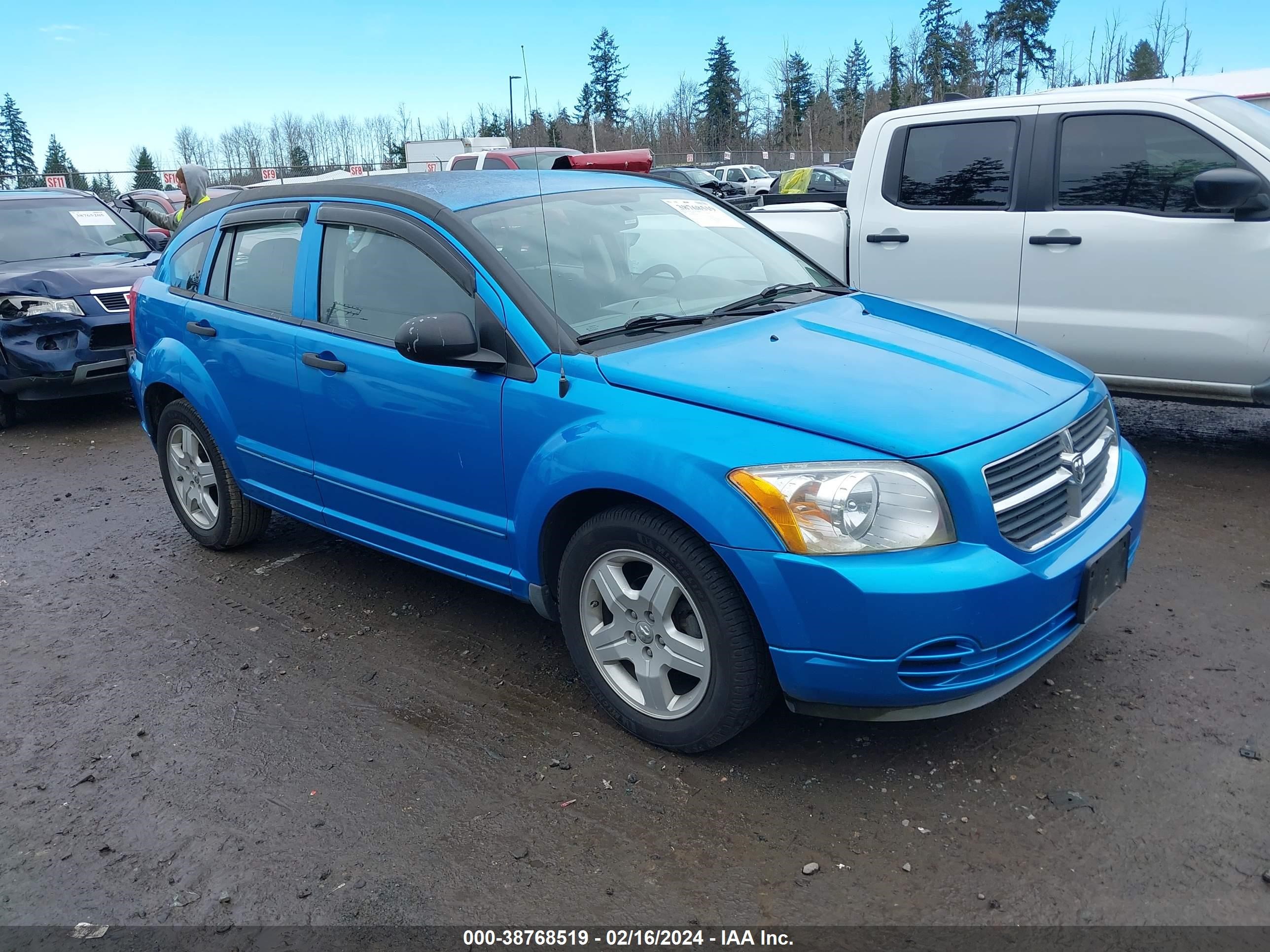 DODGE CALIBER 2008 1b3hb48b98d650400