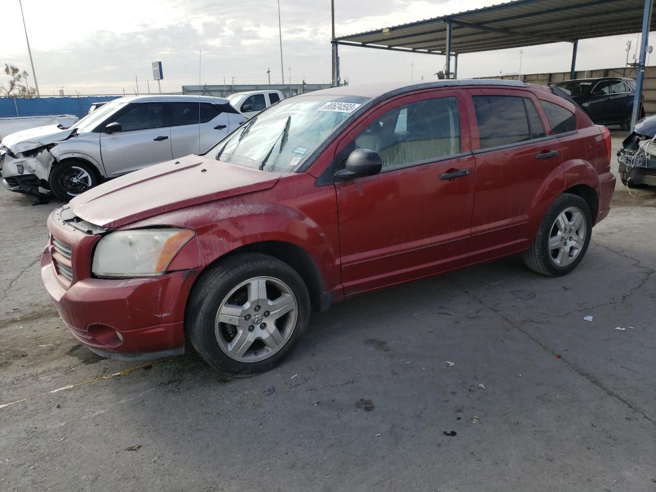 DODGE CALIBER 2007 1b3hb48bx7d236427