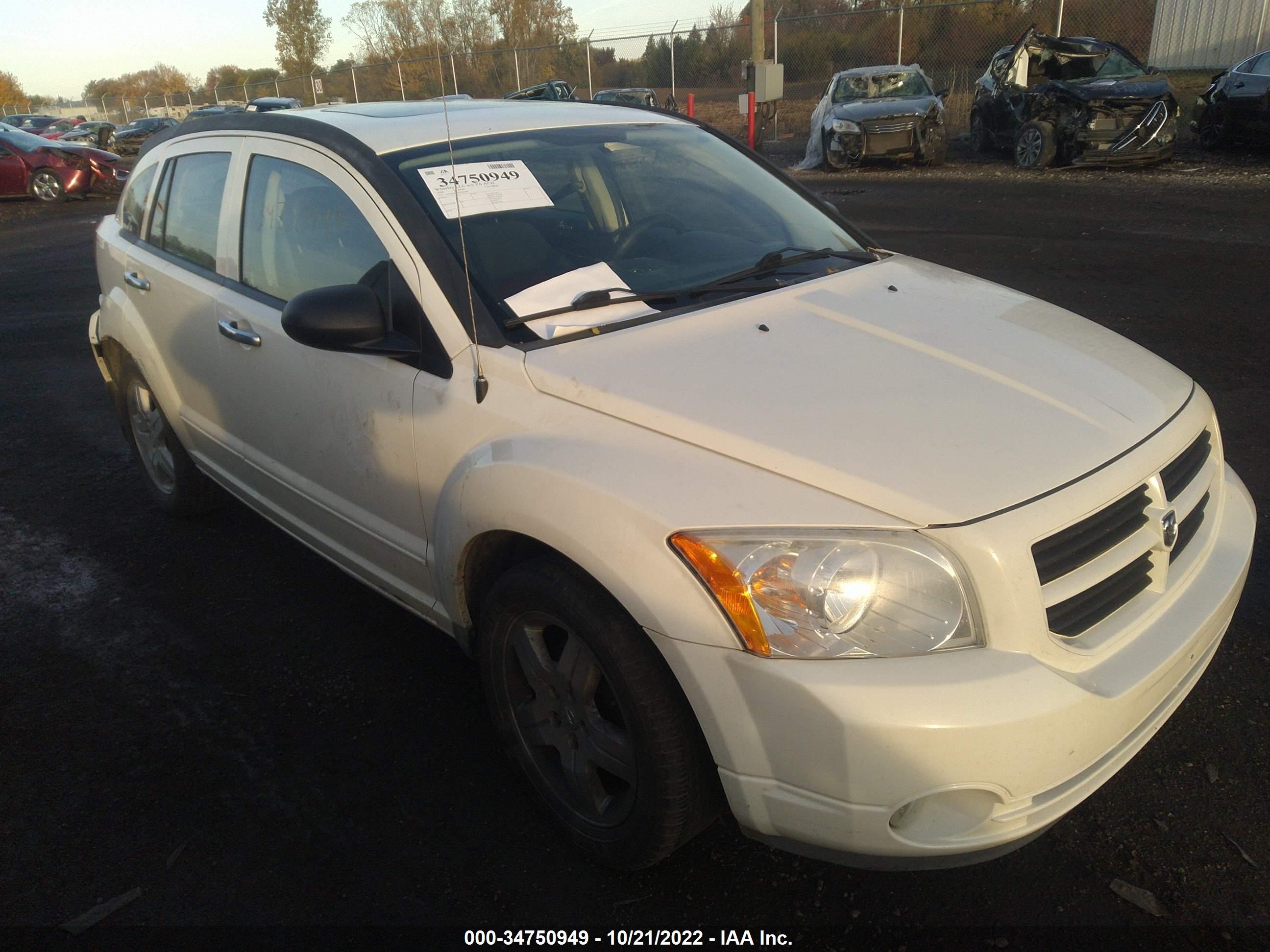 DODGE CALIBER 2008 1b3hb48bx8d502580