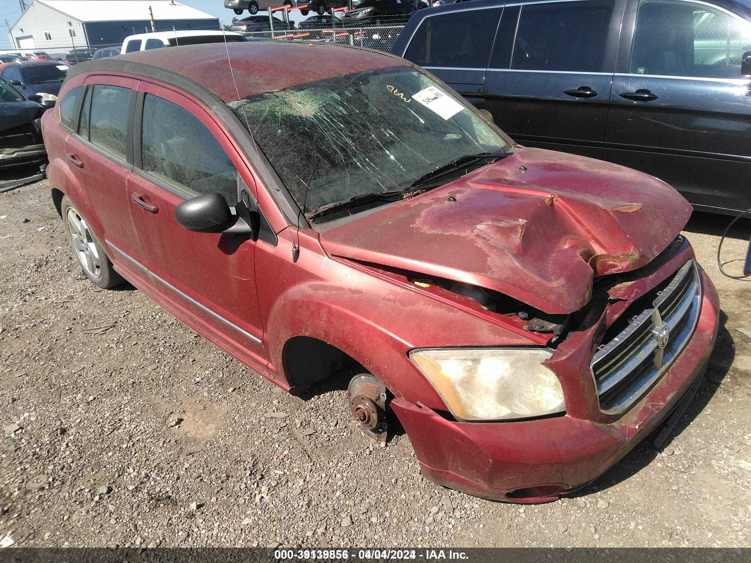 DODGE CALIBER 2007 1b3hb78k37d424353