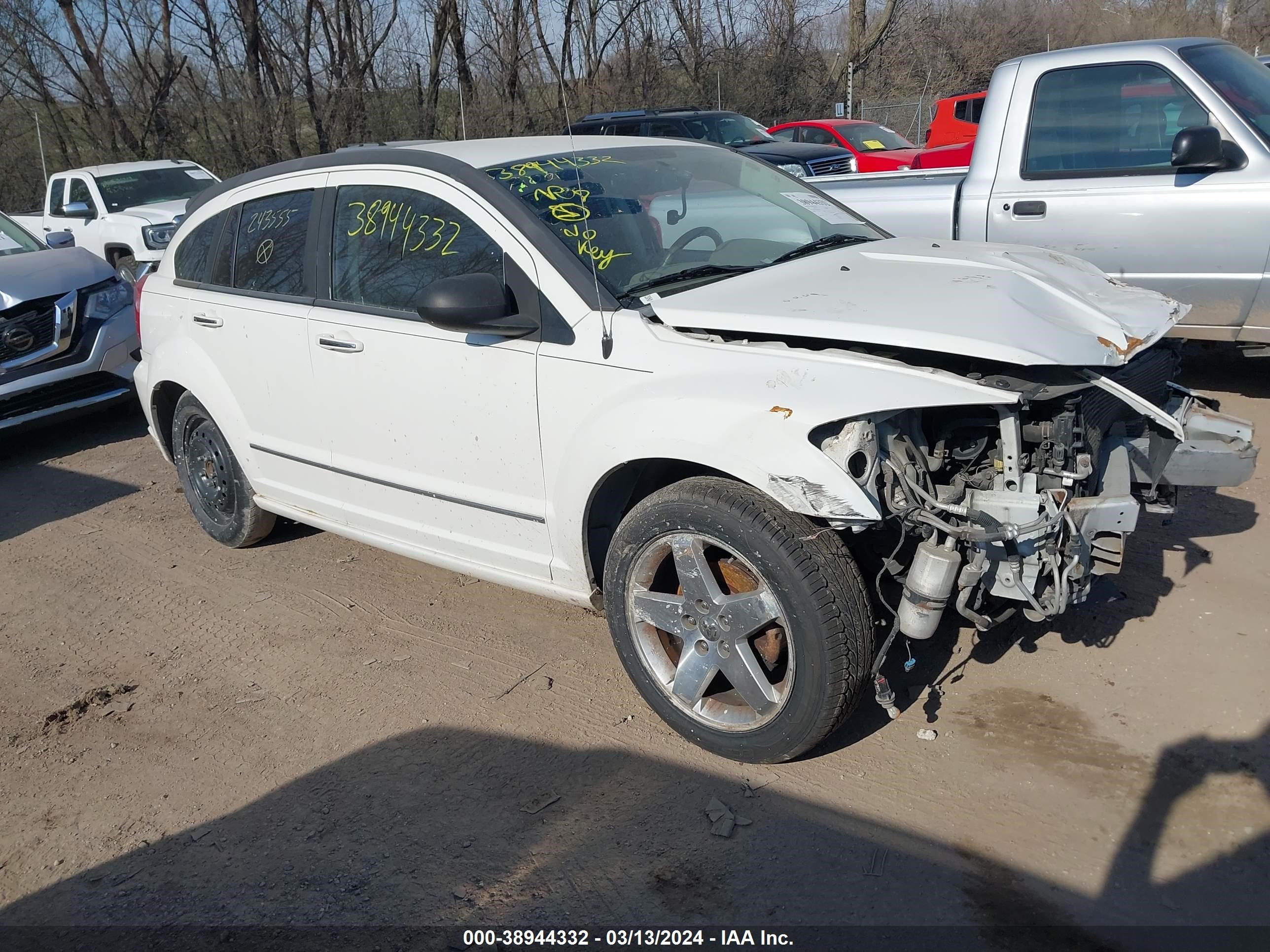 DODGE CALIBER 2007 1b3hb78k87d243555