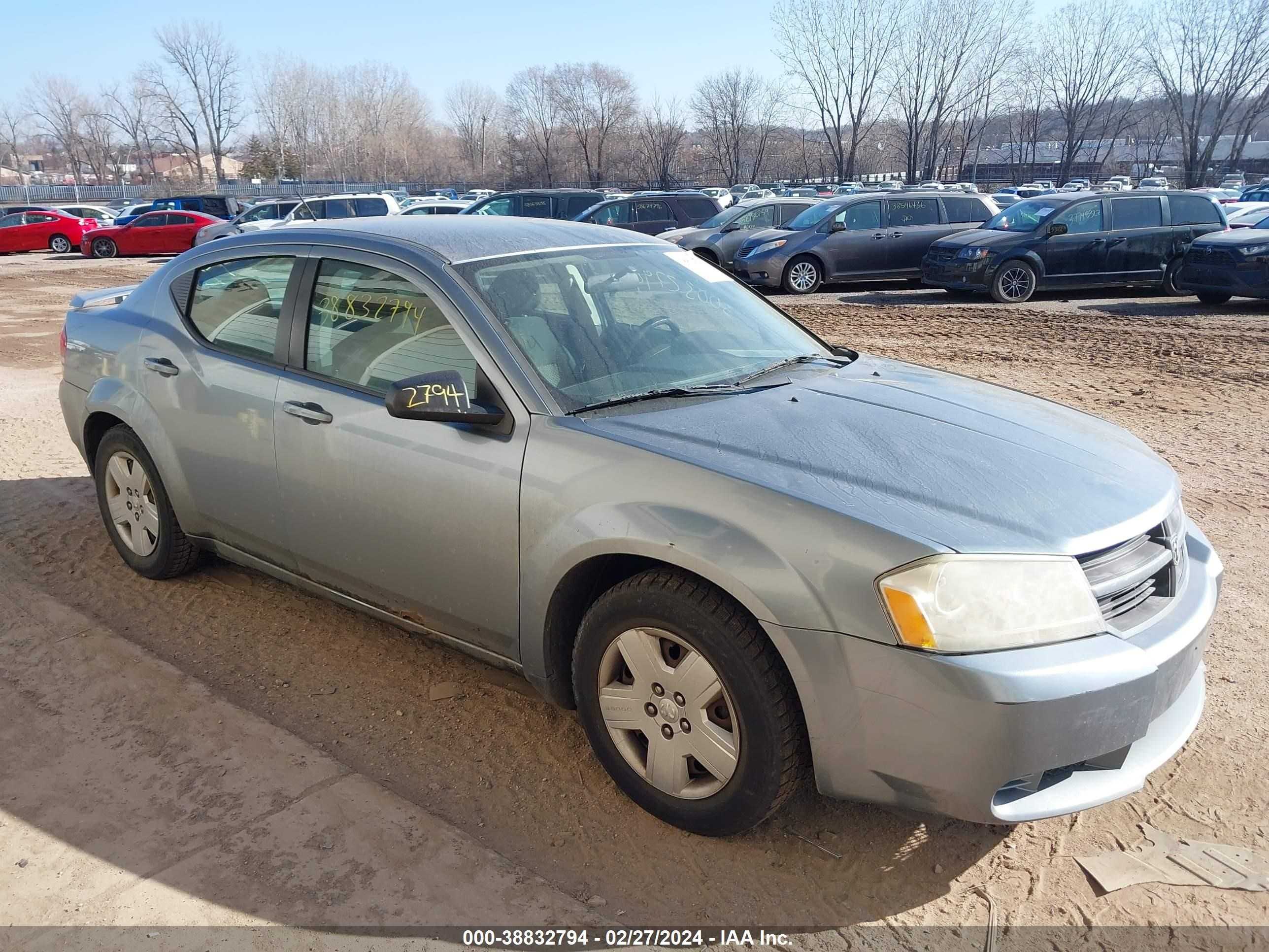 DODGE AVENGER 2009 1b3lc46b59n552437