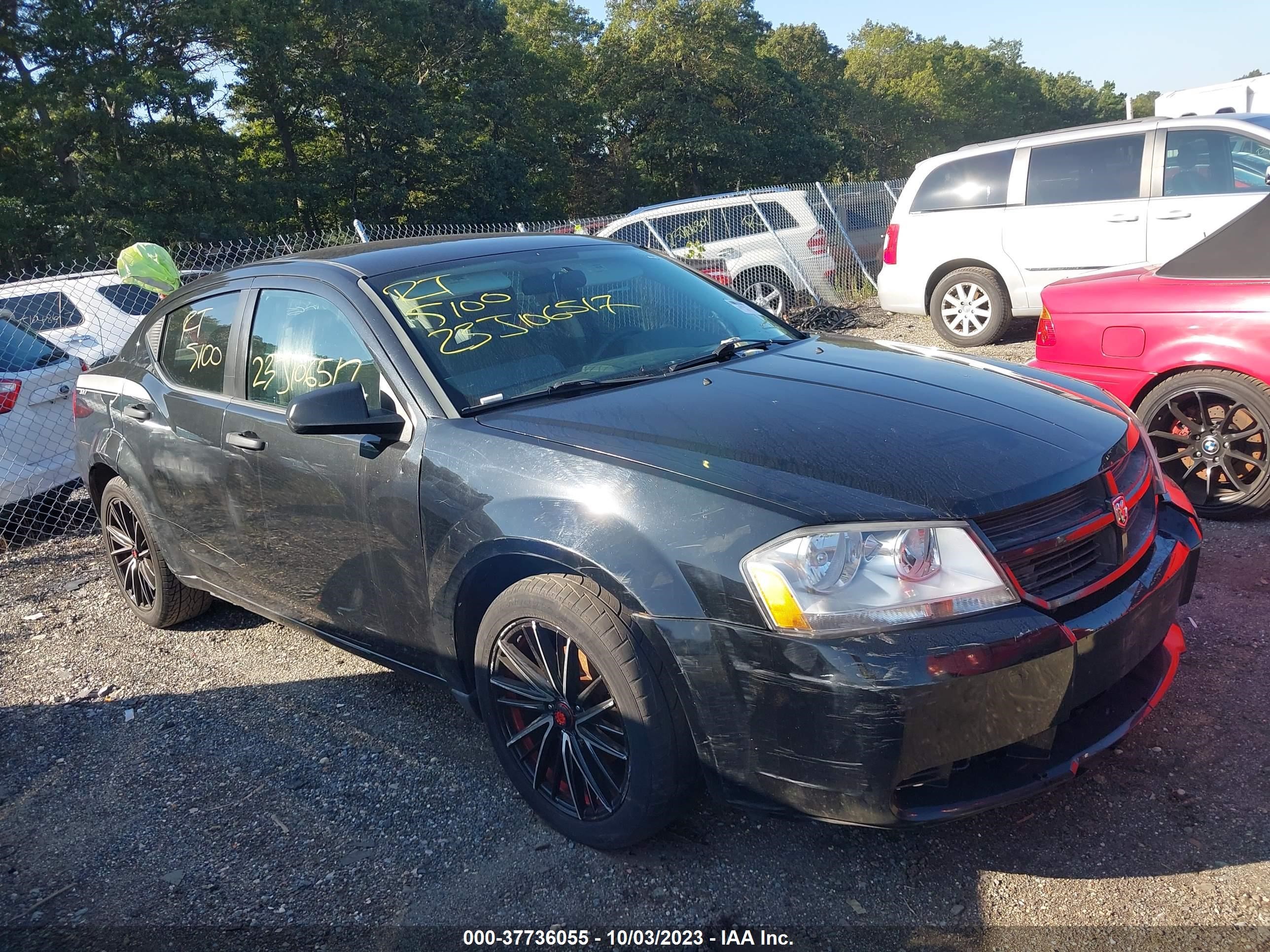 DODGE AVENGER 2008 1b3lc46j28n143186