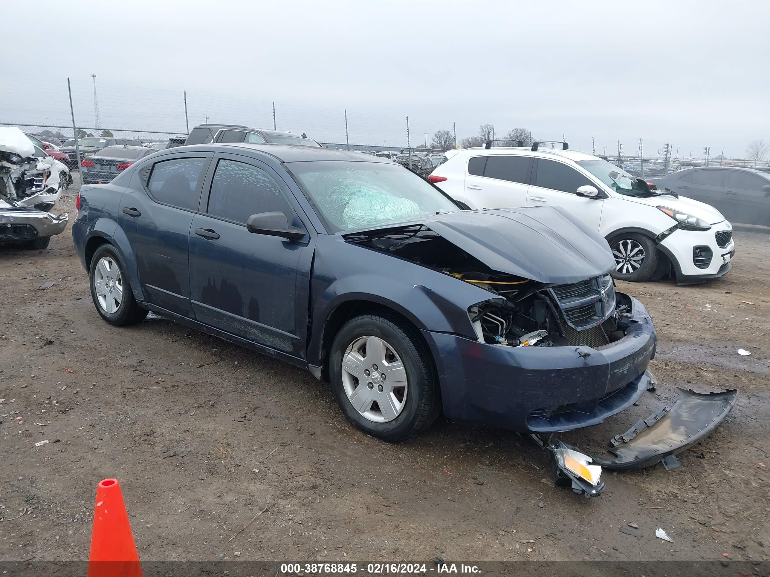 DODGE AVENGER 2008 1b3lc46k18n213172