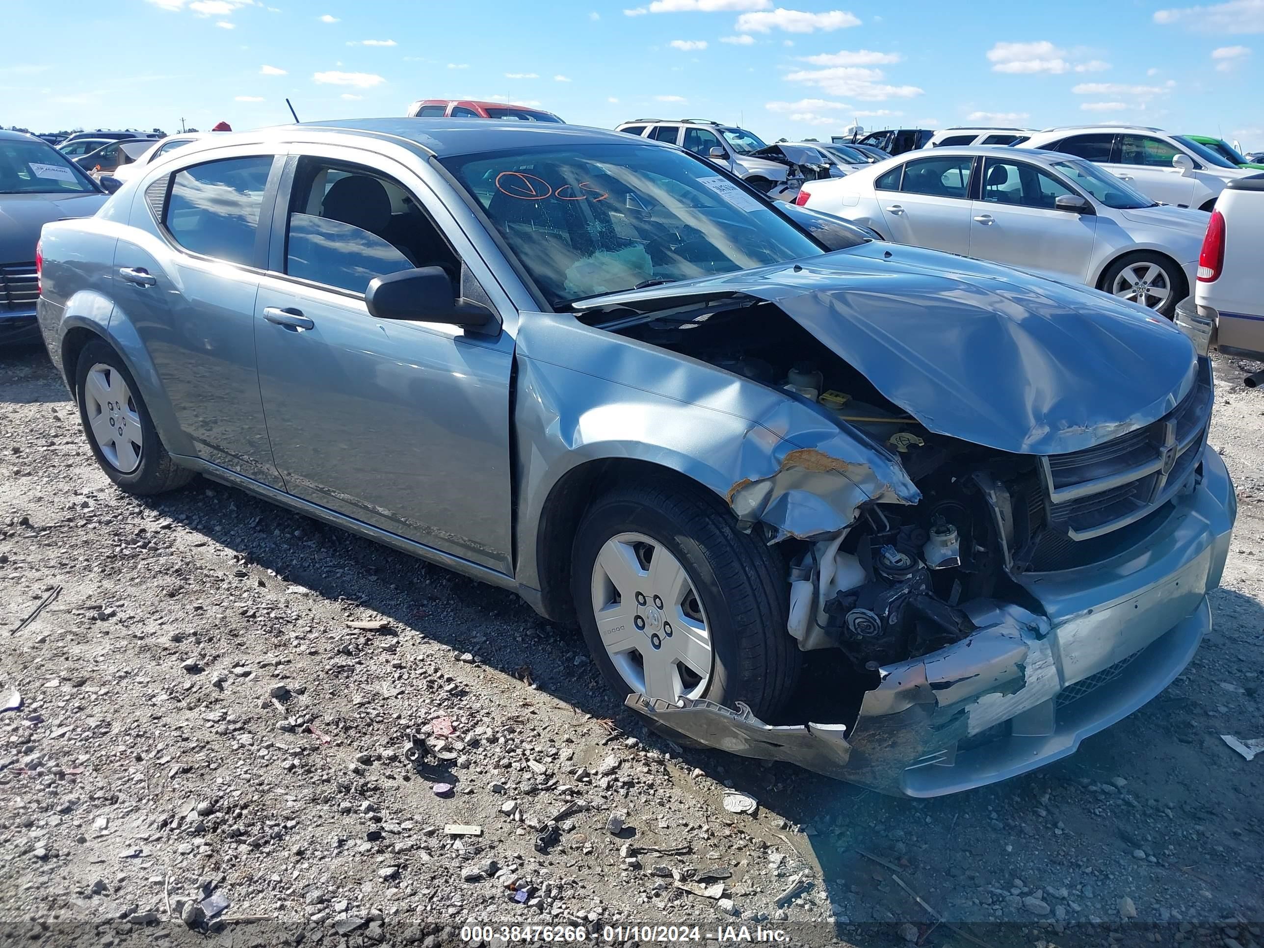 DODGE AVENGER 2008 1b3lc46k18n240632