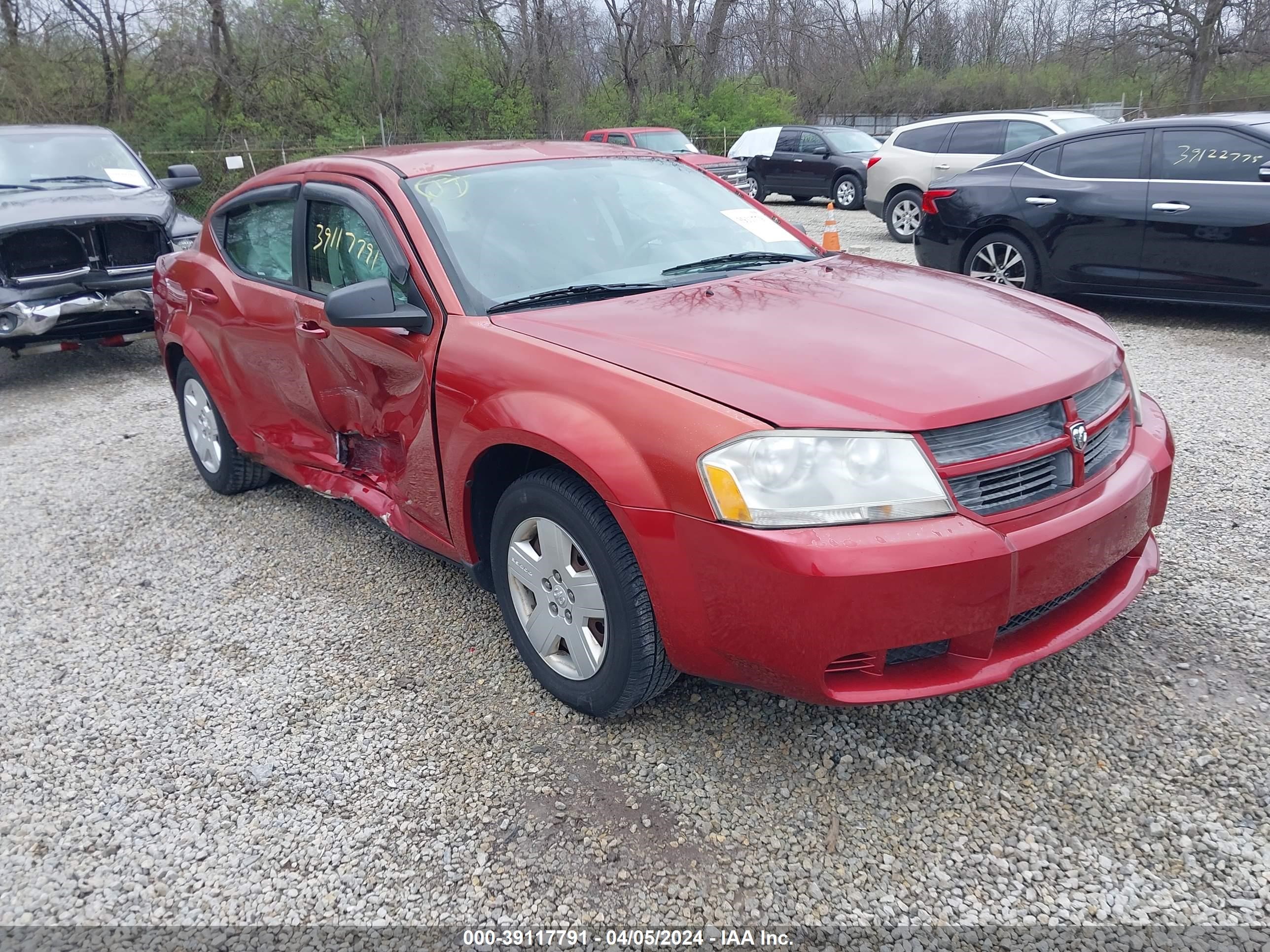 DODGE AVENGER 2008 1b3lc46k28n101528