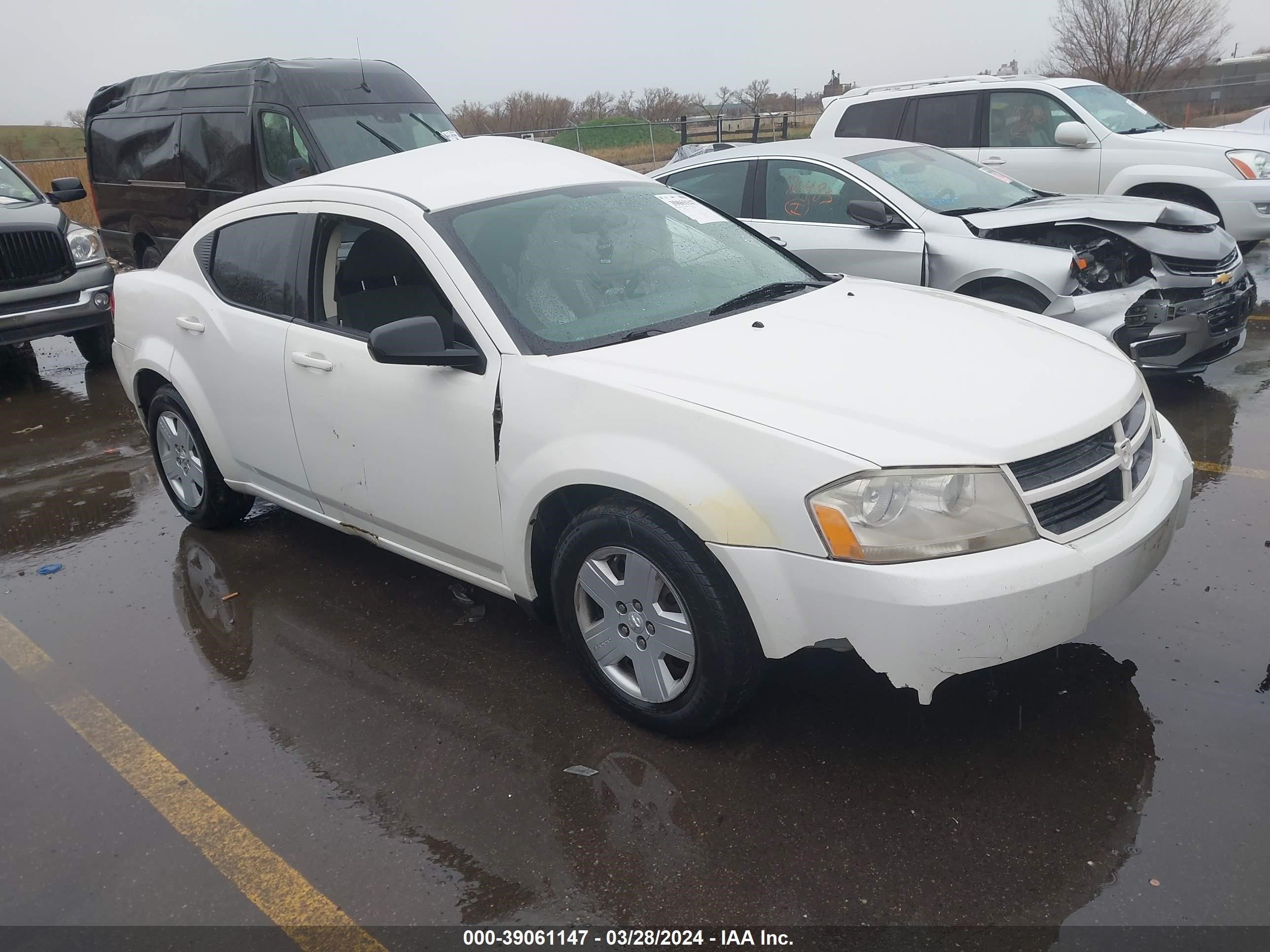 DODGE AVENGER 2008 1b3lc46k28n650369