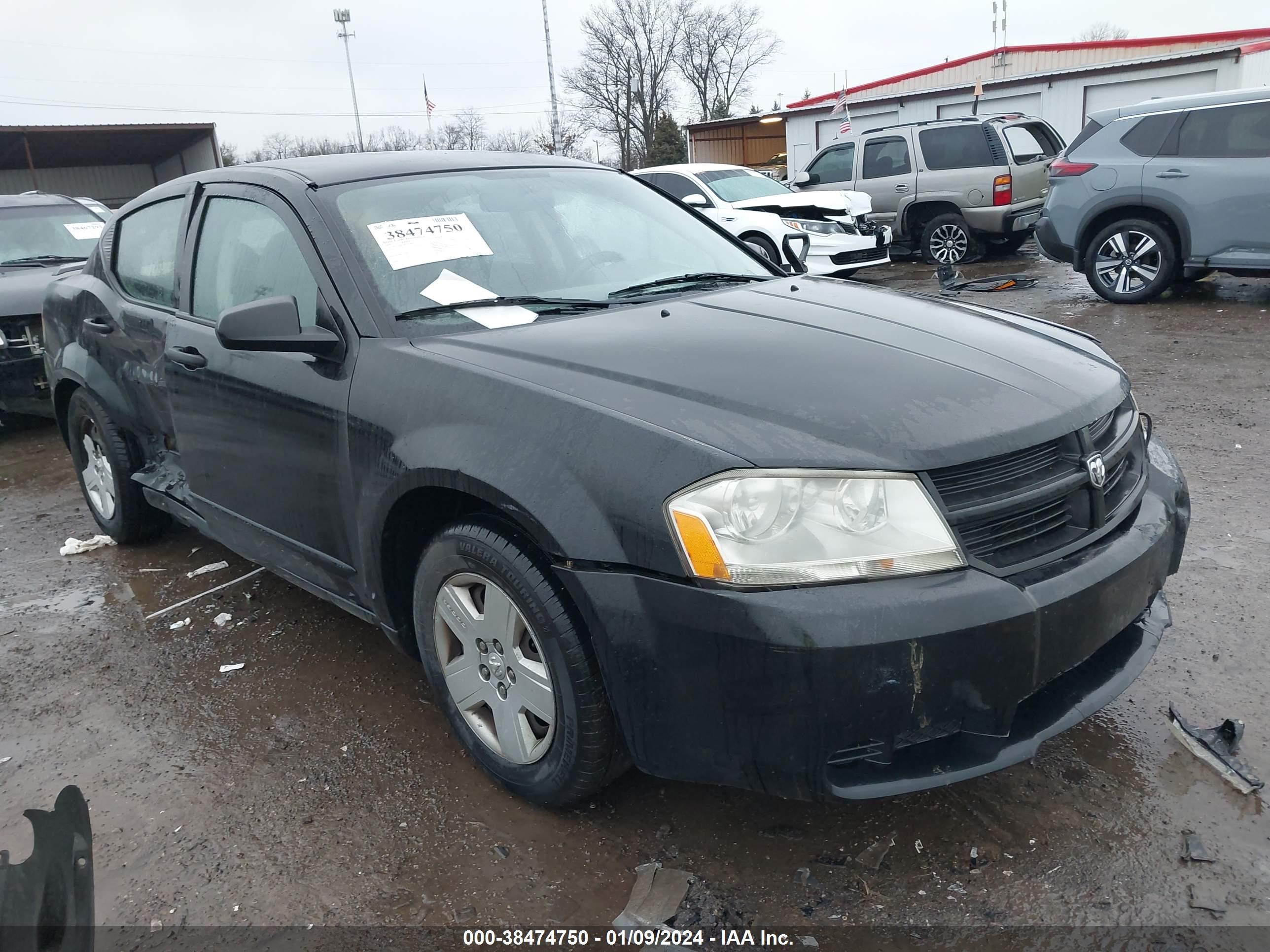 DODGE AVENGER 2008 1b3lc46k38n547882