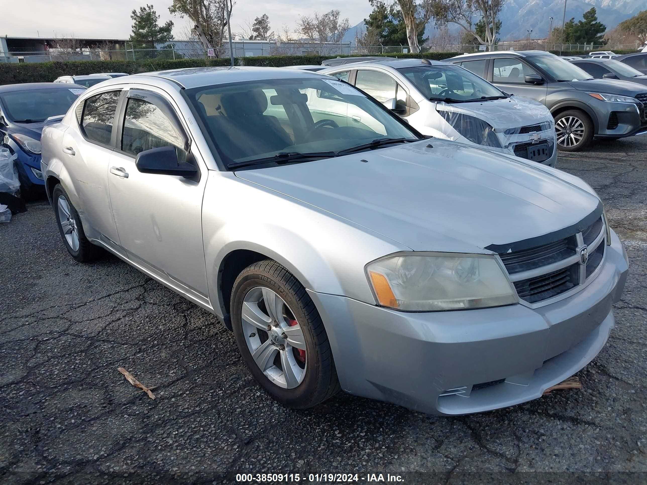 DODGE AVENGER 2008 1b3lc46k78n102416