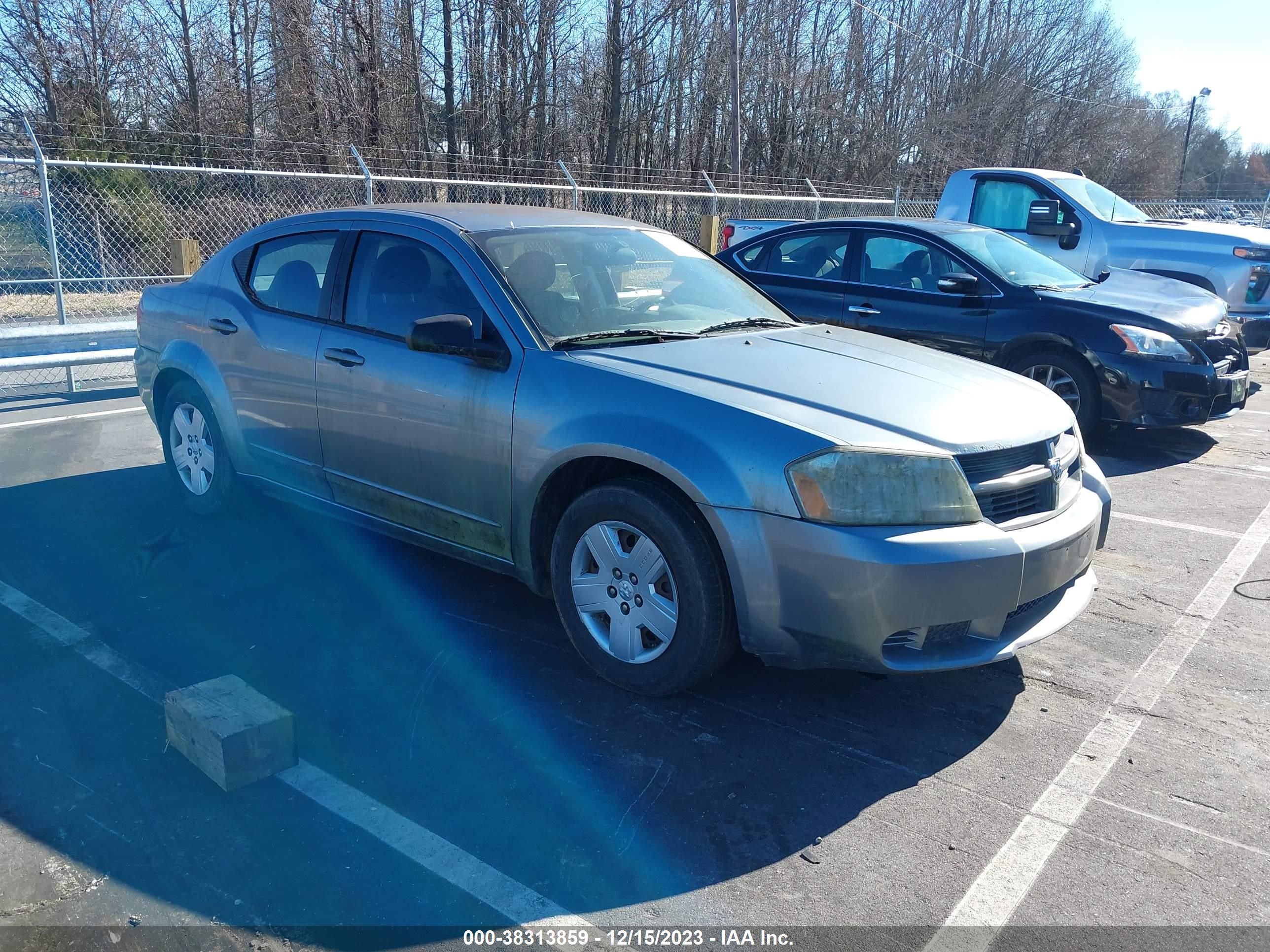 DODGE AVENGER 2008 1b3lc46k78n251148