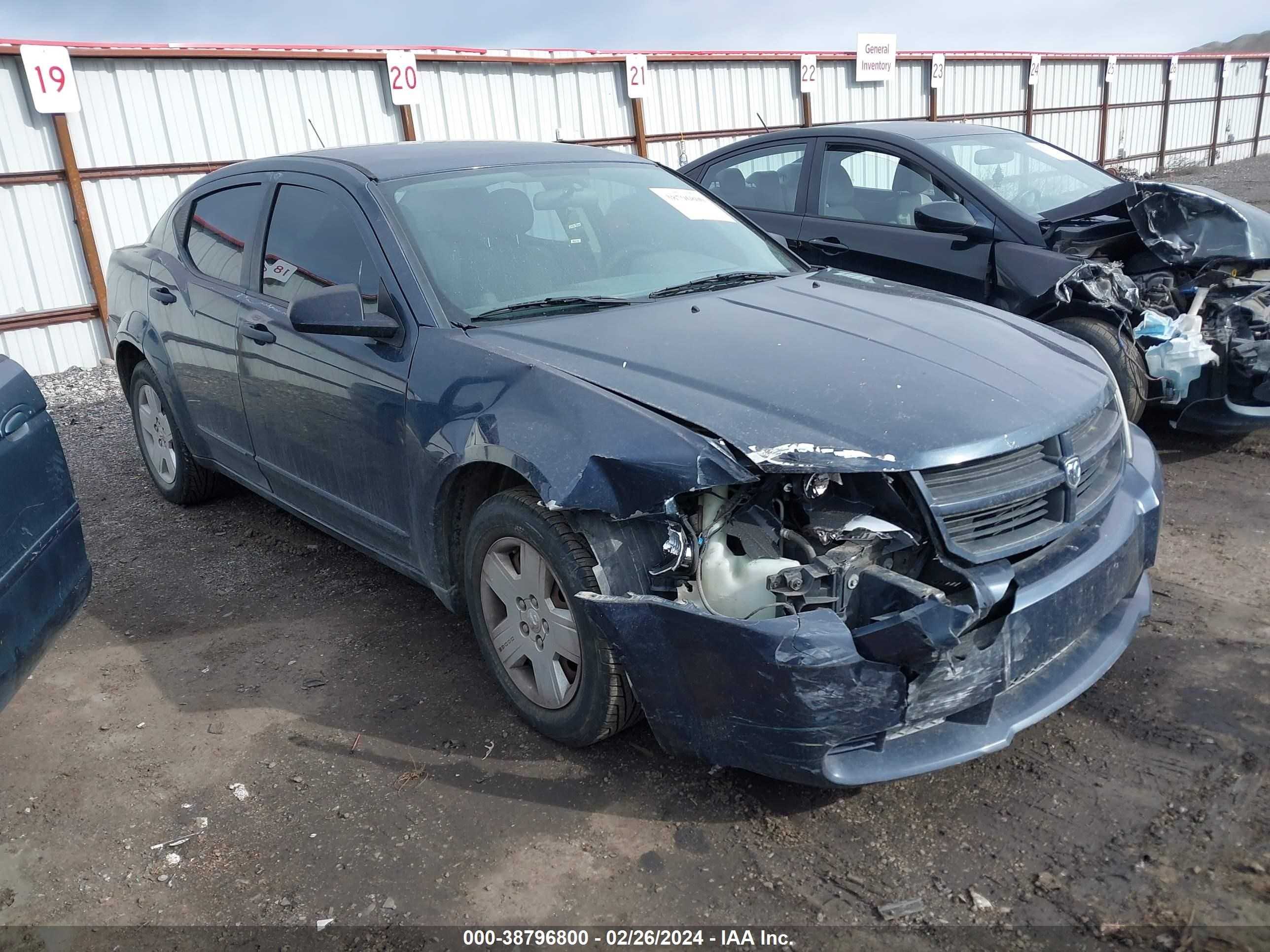 DODGE AVENGER 2008 1b3lc46k78n576365