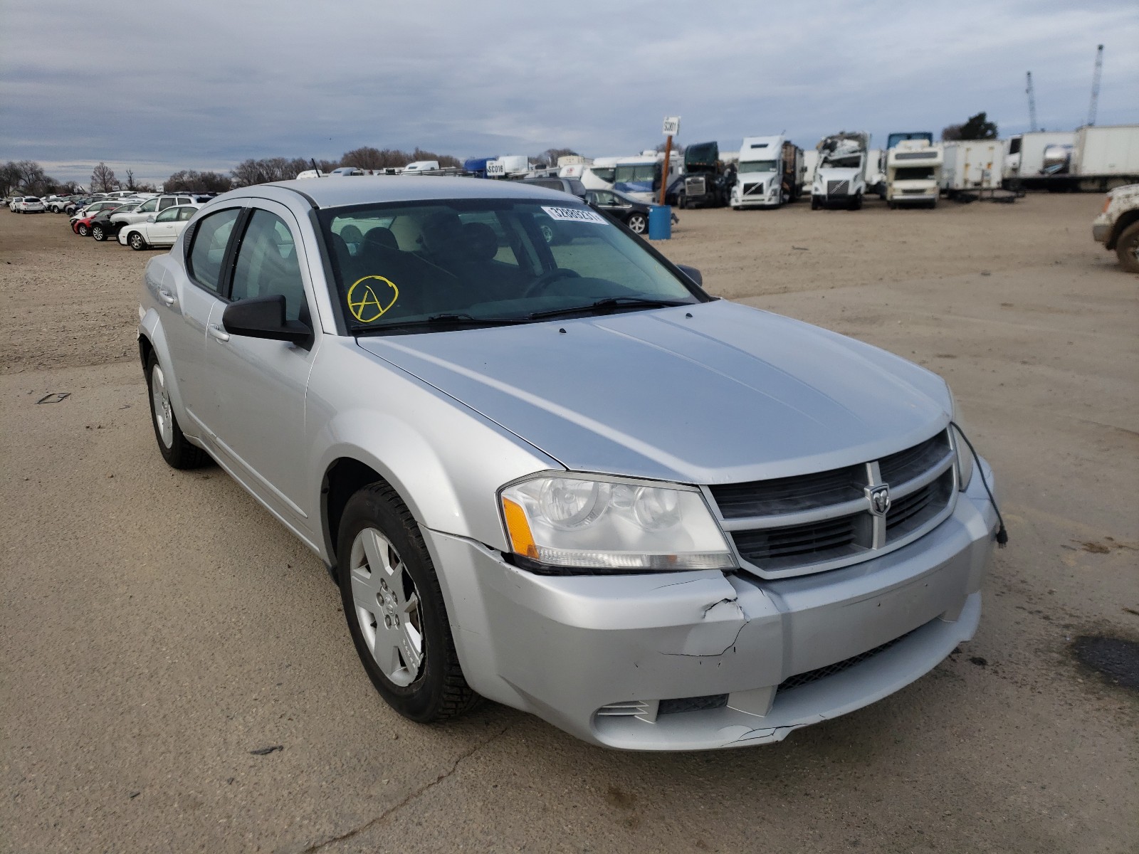 DODGE AVENGER SE 2008 1b3lc46k88n607557